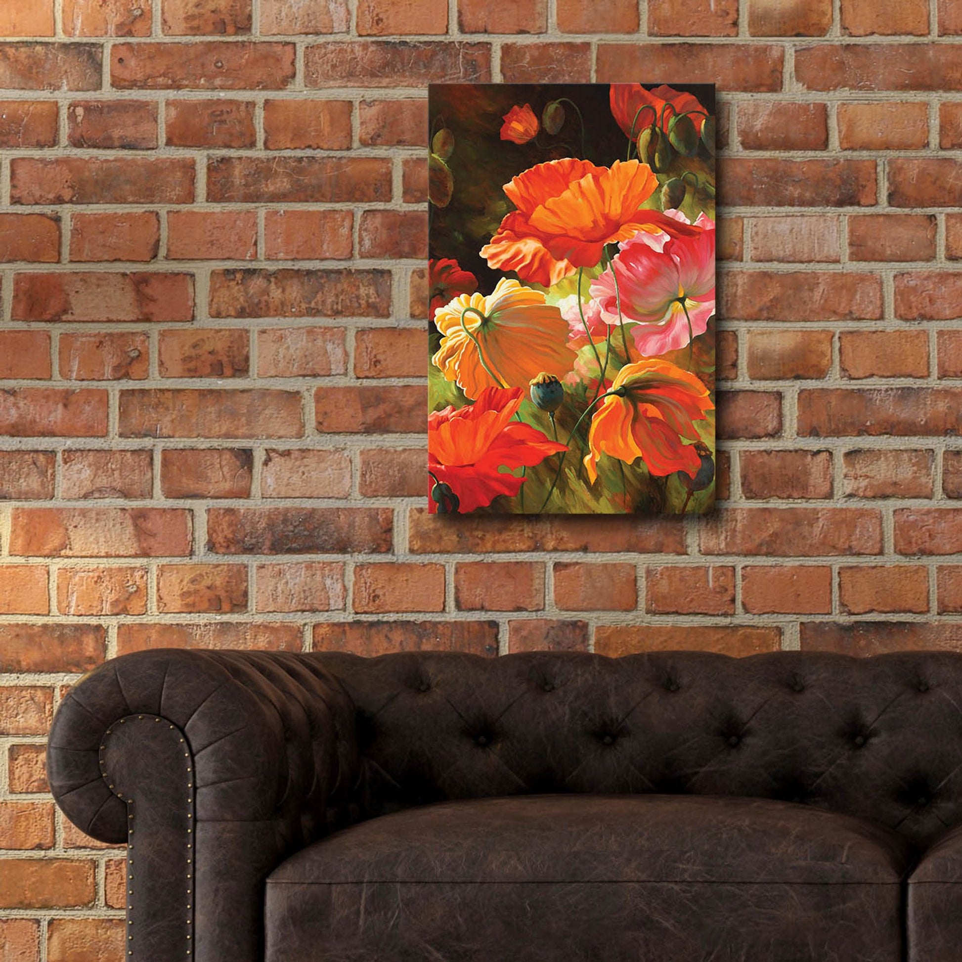 Epic Art ' Springtime Blossoms' by Emma Styles, Acrylic Glass Wall Art,16x24