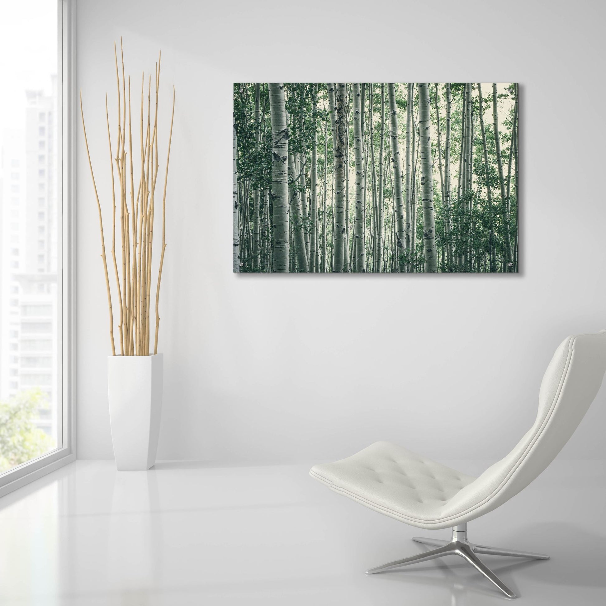 Epic Art ' Obscured by Alders' by Eunika Rogers, Acrylic Glass Wall Art,36x24