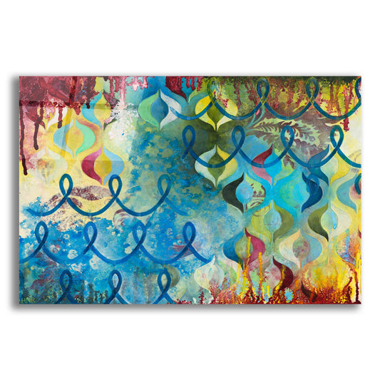 Epic Art ' Bubbling Up' by Heather Noel Robinson, Acrylic Glass Wall Art