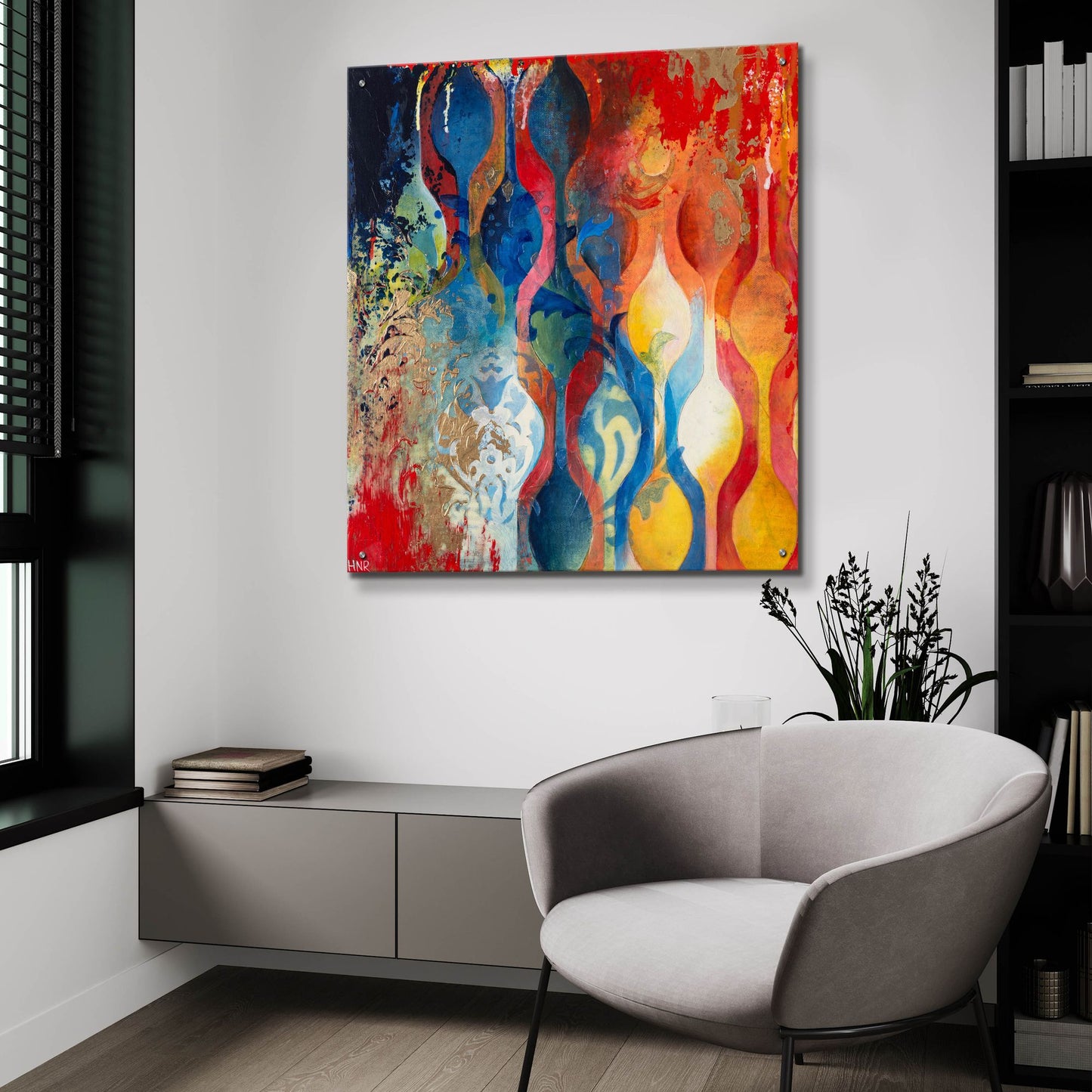 Epic Art ' Clarity of Thought' by Heather Noel Robinson, Acrylic Glass Wall Art,36x36