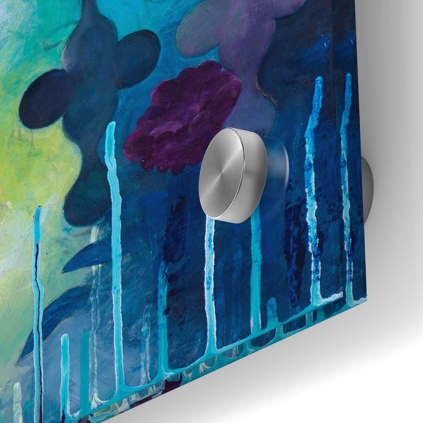 Epic Art ' Seafoam Storm One' by Heather Noel Robinson, Acrylic Glass Wall Art,24x24