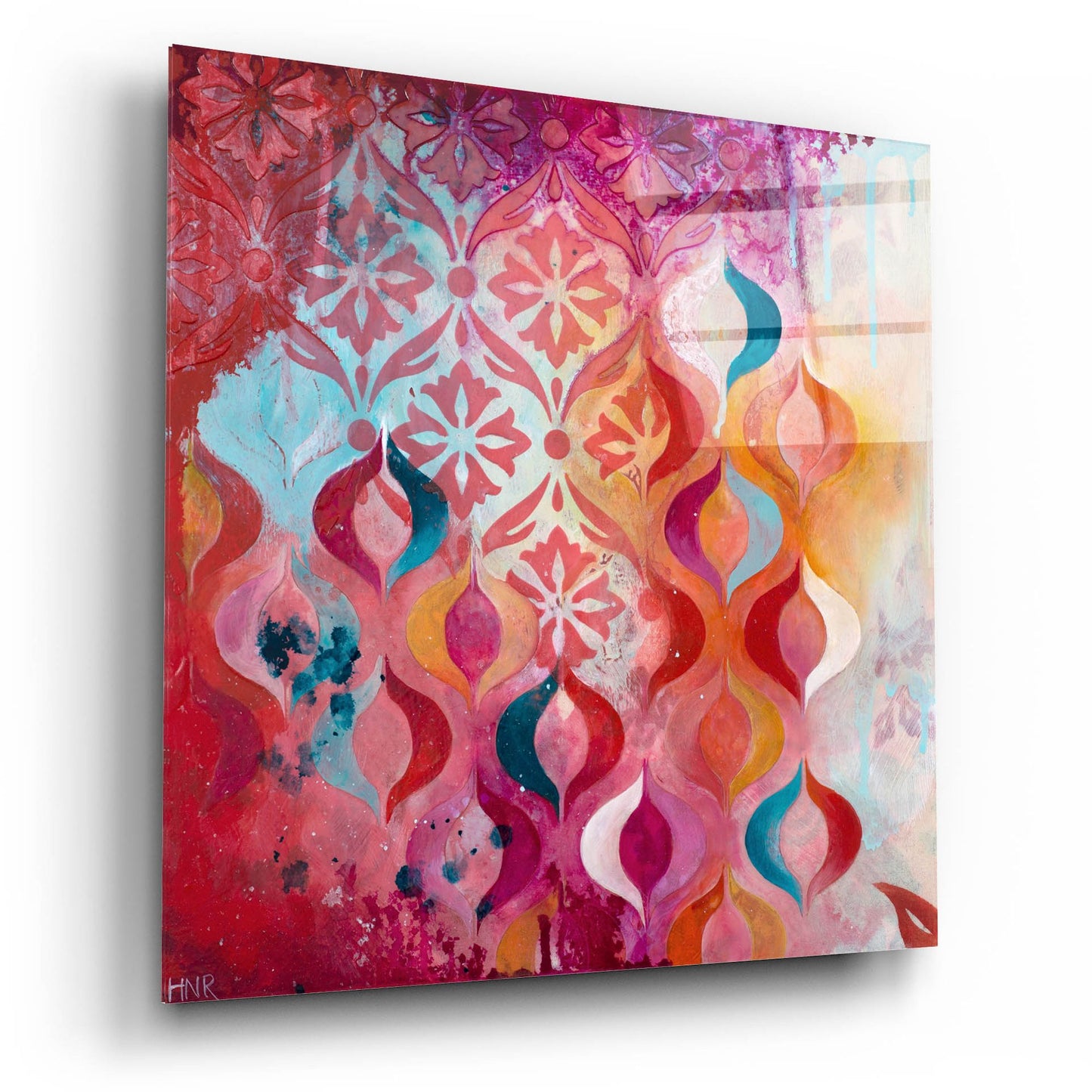 Epic Art ' Sweet Hot' by Heather Noel Robinson, Acrylic Glass Wall Art,12x12