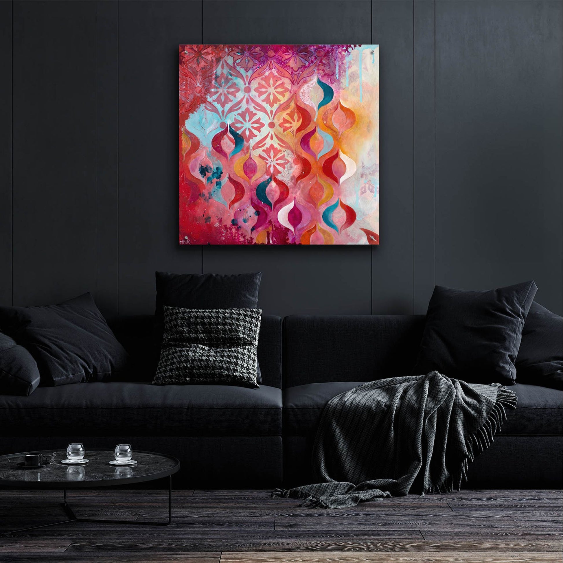 Epic Art ' Sweet Hot' by Heather Noel Robinson, Acrylic Glass Wall Art,36x36