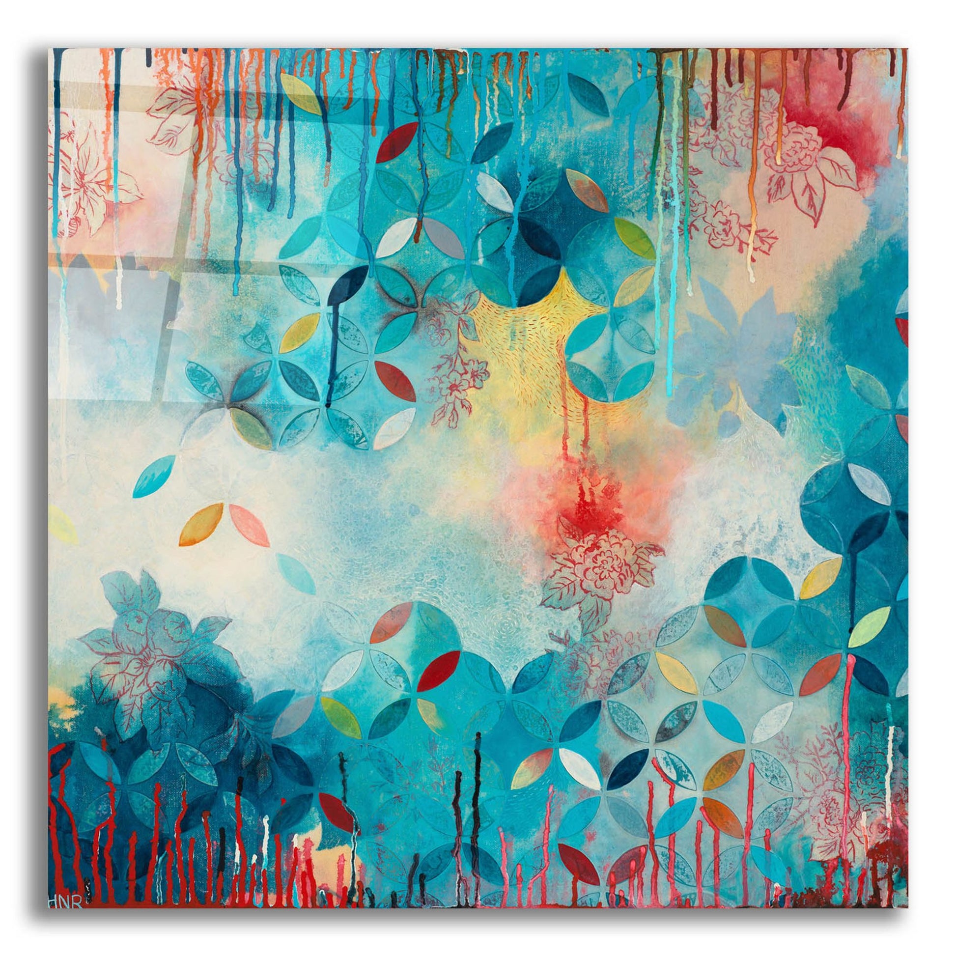 Epic Art ' Tranquil Eden 1' by Heather Noel Robinson, Acrylic Glass Wall Art