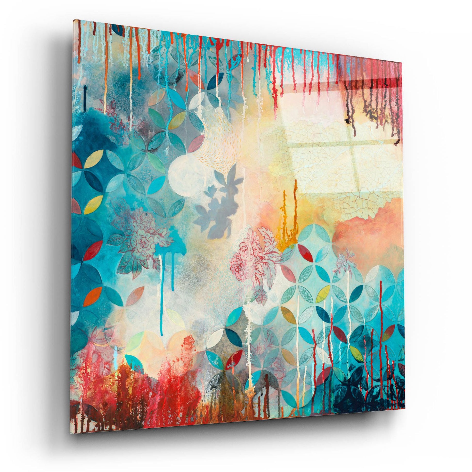 Epic Art ' Tranquil Eden 2' by Heather Noel Robinson, Acrylic Glass Wall Art,12x12