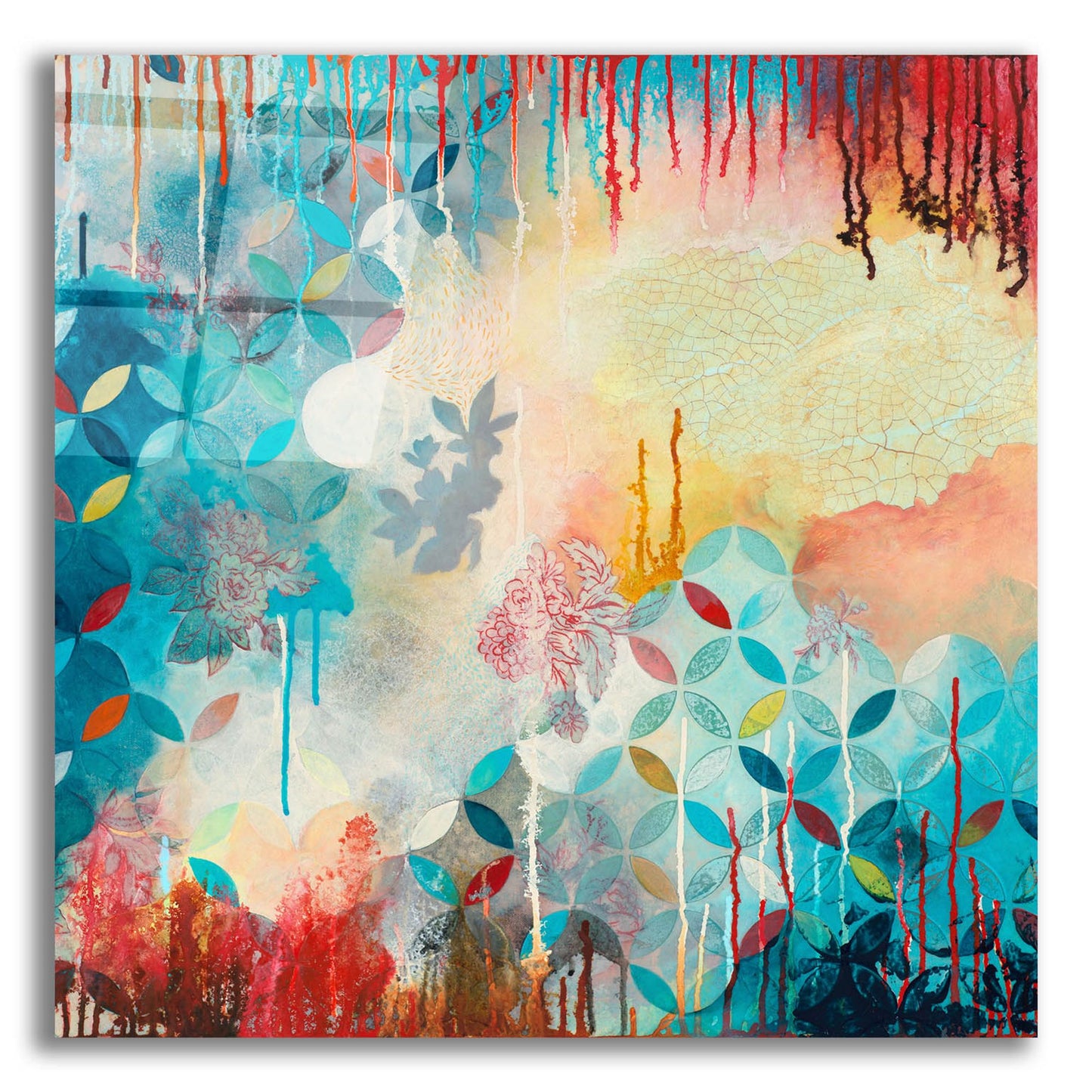 Epic Art ' Tranquil Eden 2' by Heather Noel Robinson, Acrylic Glass Wall Art