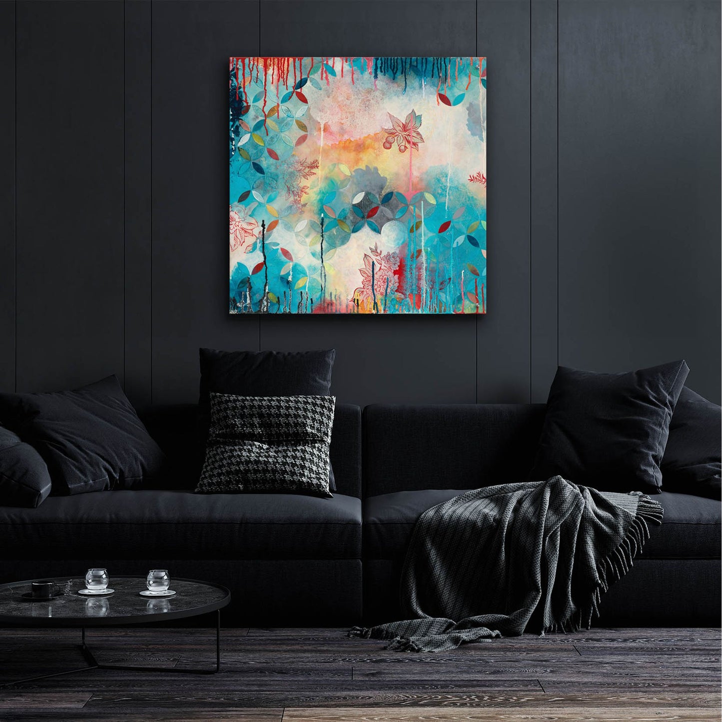 Epic Art ' Tranquil Eden 3' by Heather Noel Robinson, Acrylic Glass Wall Art,36x36