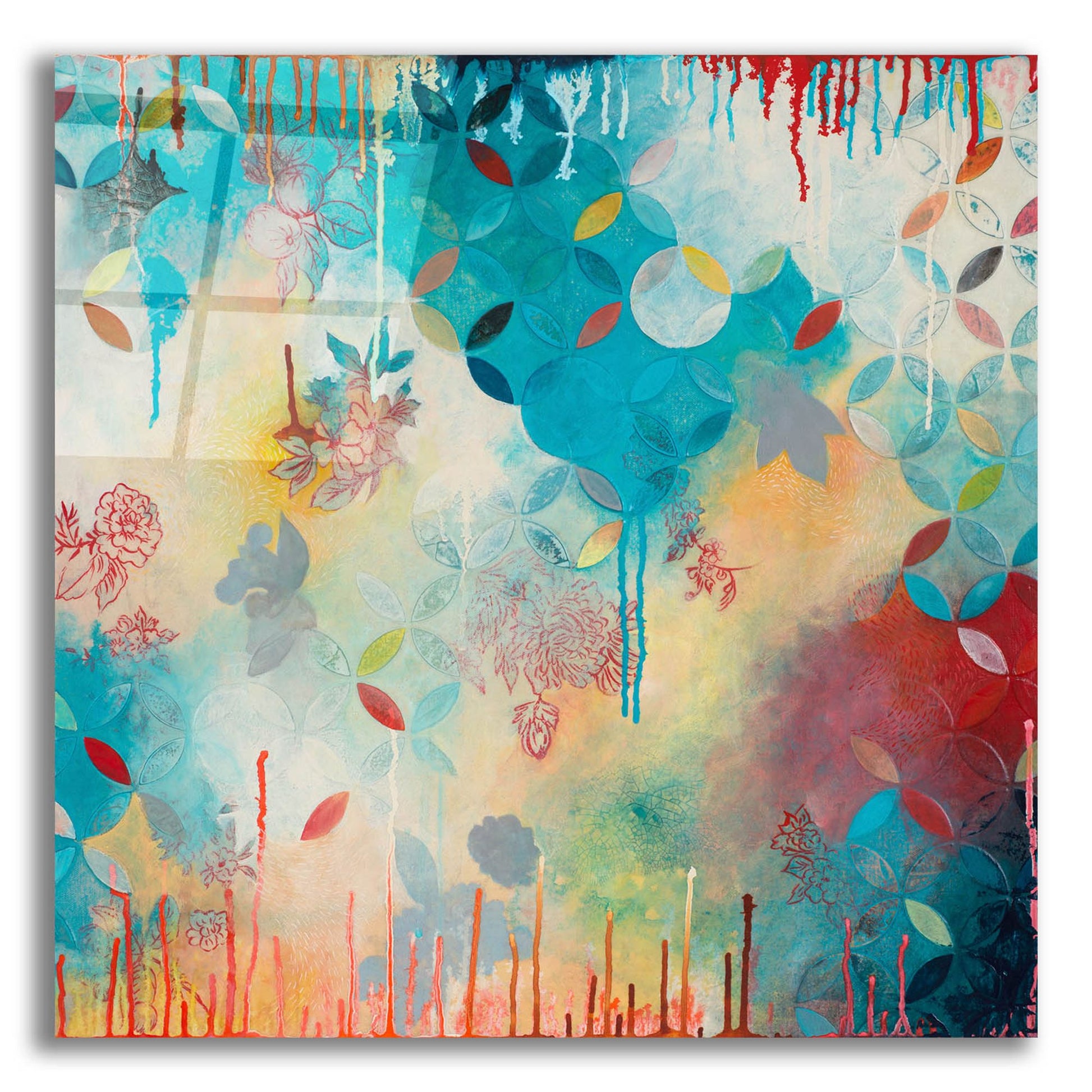 Epic Art ' Tranquil Eden 4' by Heather Noel Robinson, Acrylic Glass Wall Art