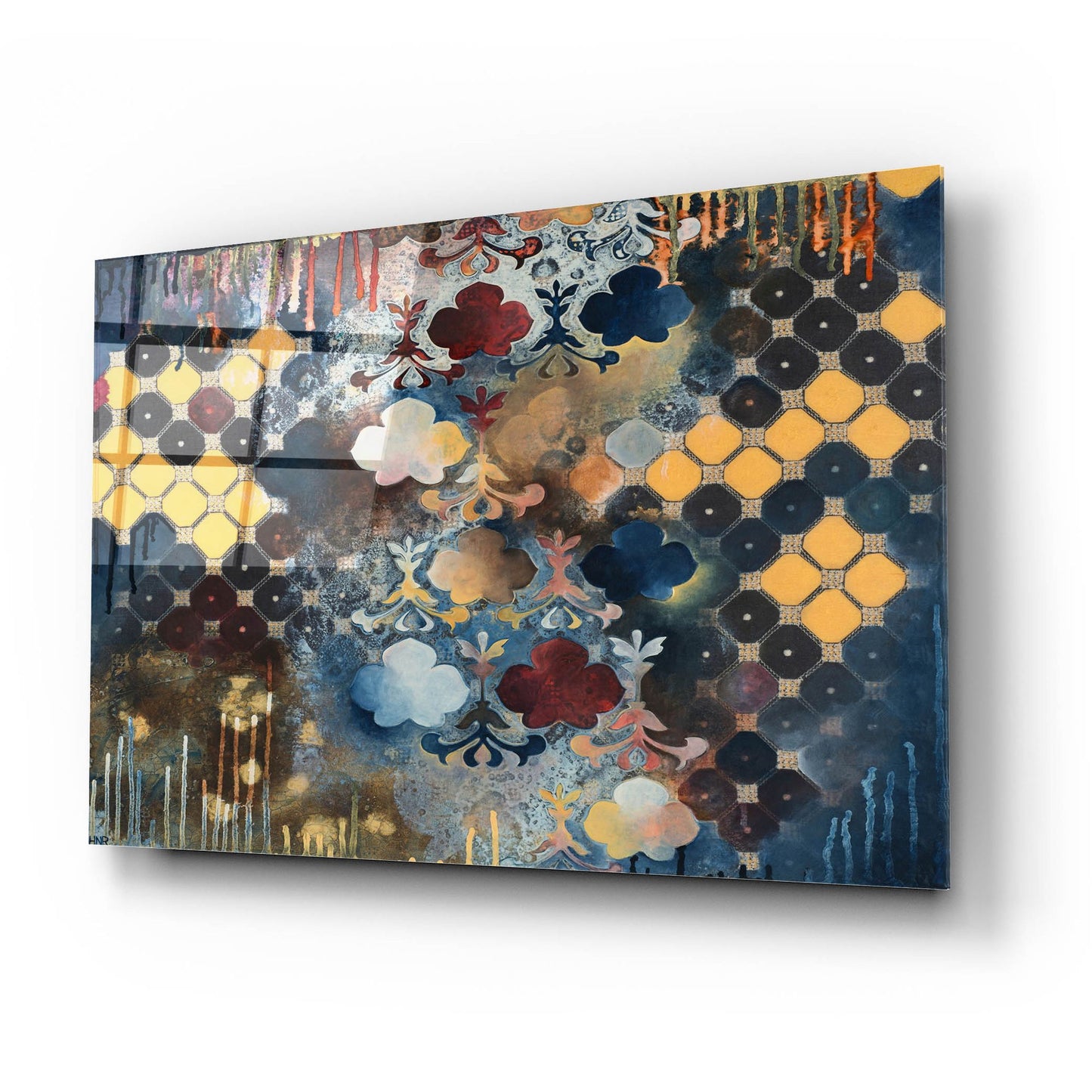 Epic Art ' Gilded Age' by Heather Noel Robinson, Acrylic Glass Wall Art,24x16