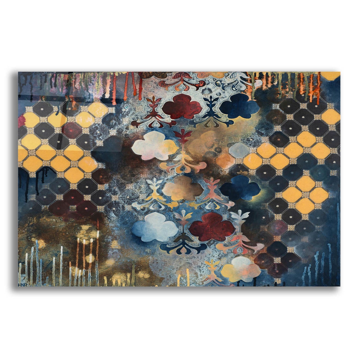 Epic Art ' Gilded Age' by Heather Noel Robinson, Acrylic Glass Wall Art,24x16