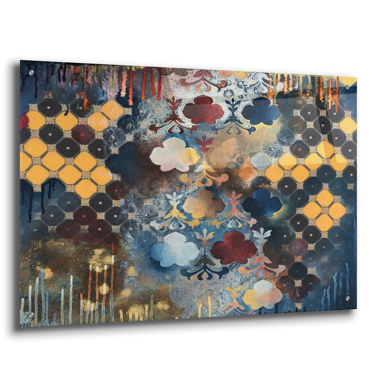 Epic Art ' Gilded Age' by Heather Noel Robinson, Acrylic Glass Wall Art,36x24