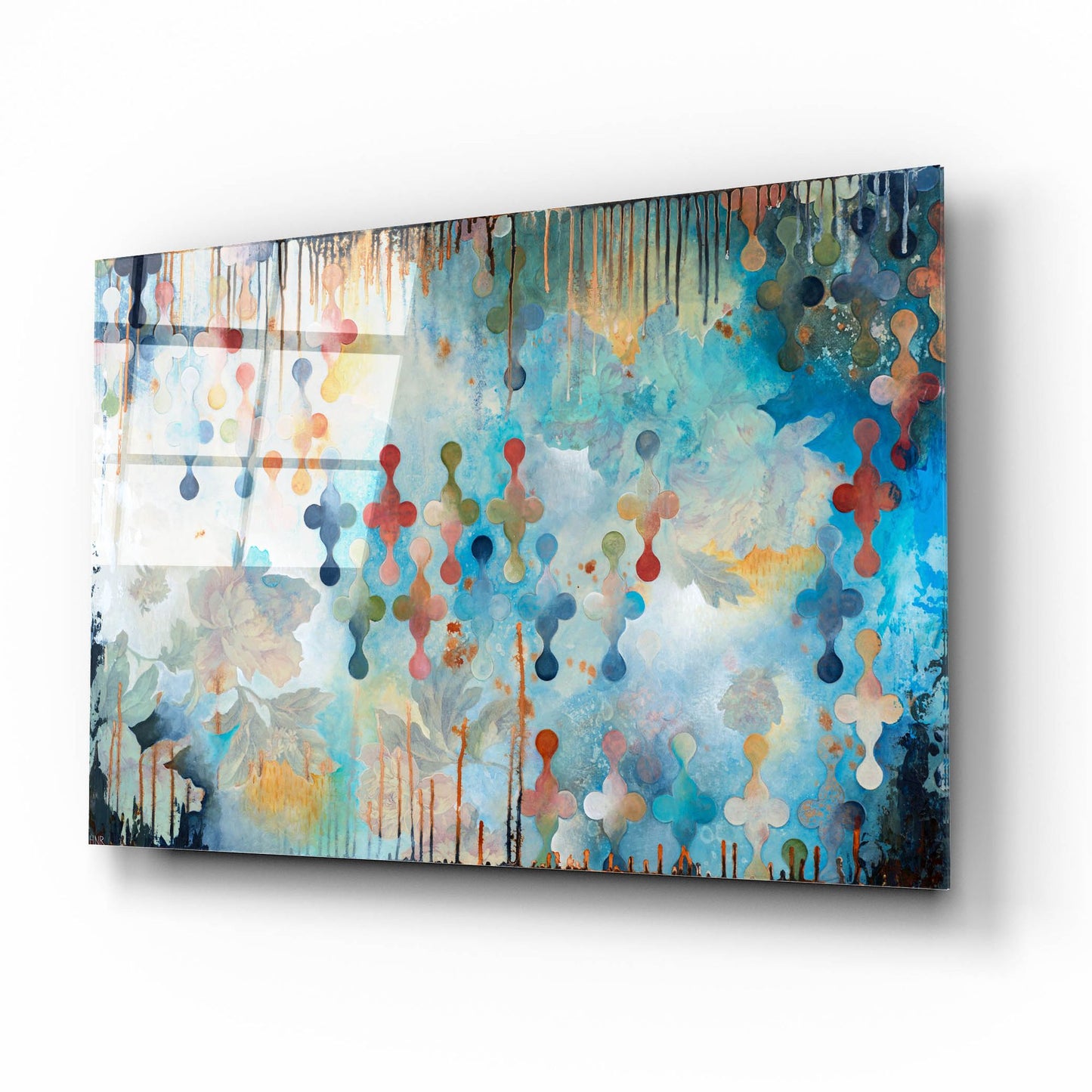 Epic Art ' Utter Civility' by Heather Noel Robinson, Acrylic Glass Wall Art,16x12