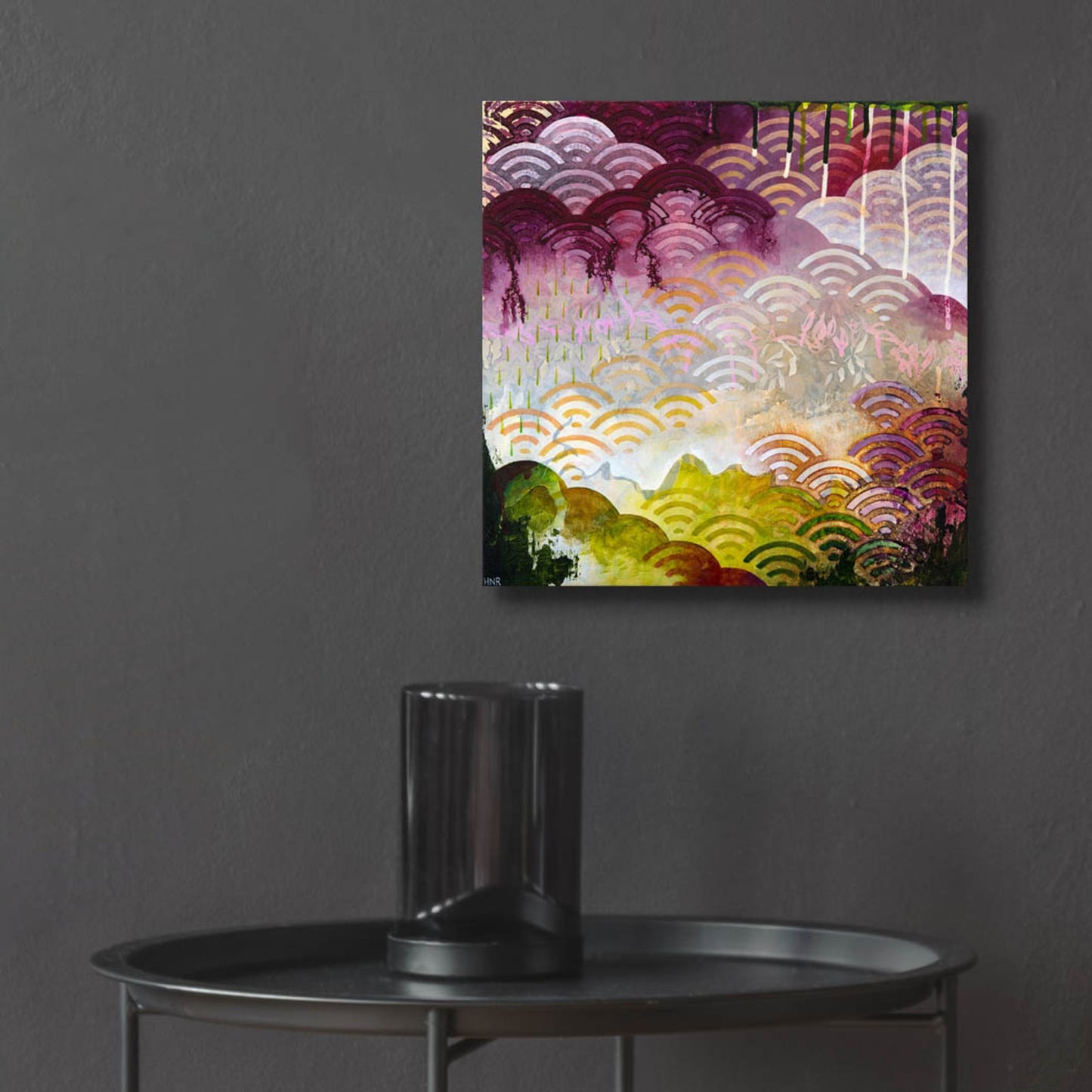 Epic Art ' Serenely' by Heather Noel Robinson, Acrylic Glass Wall Art,12x12