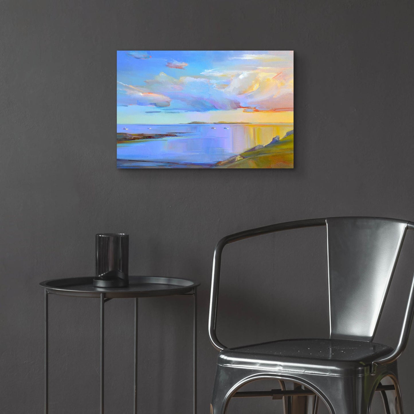 Epic Art ' Summer Cove' by Holly Ready, Acrylic Glass Wall Art,24x16