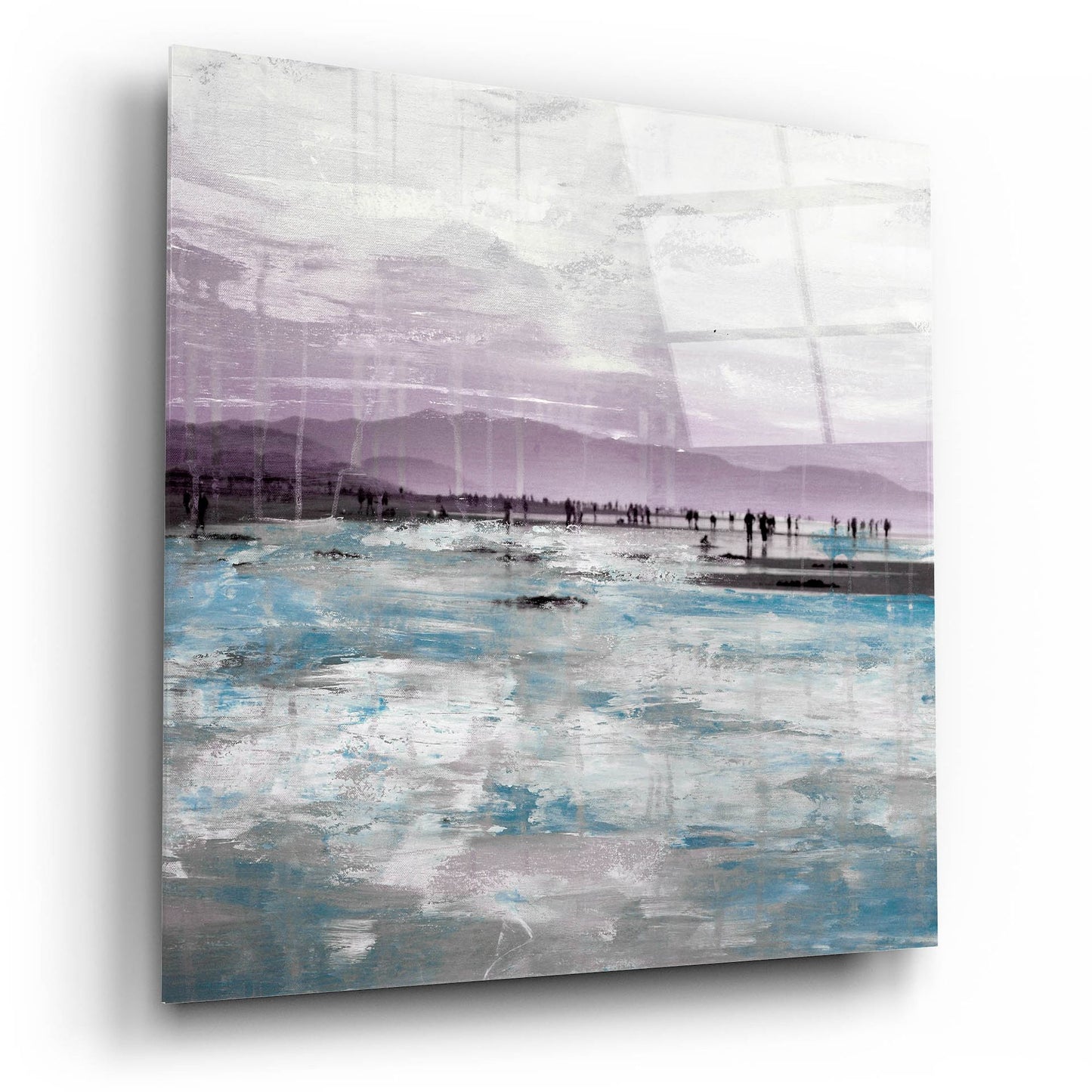 Epic Art ' Beach I' by Incado, Acrylic Glass Wall Art,12x12