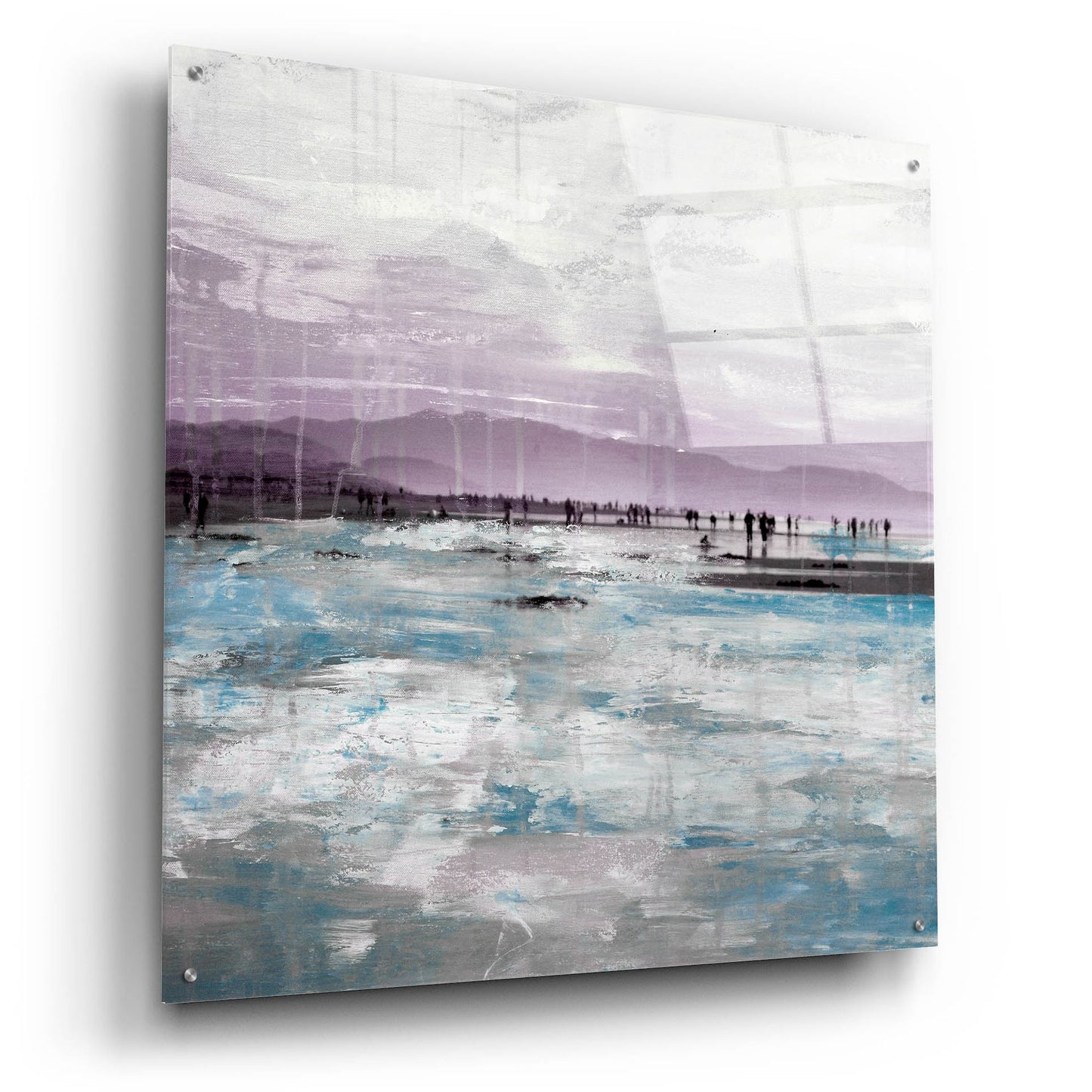 Epic Art ' Beach I' by Incado, Acrylic Glass Wall Art,36x36