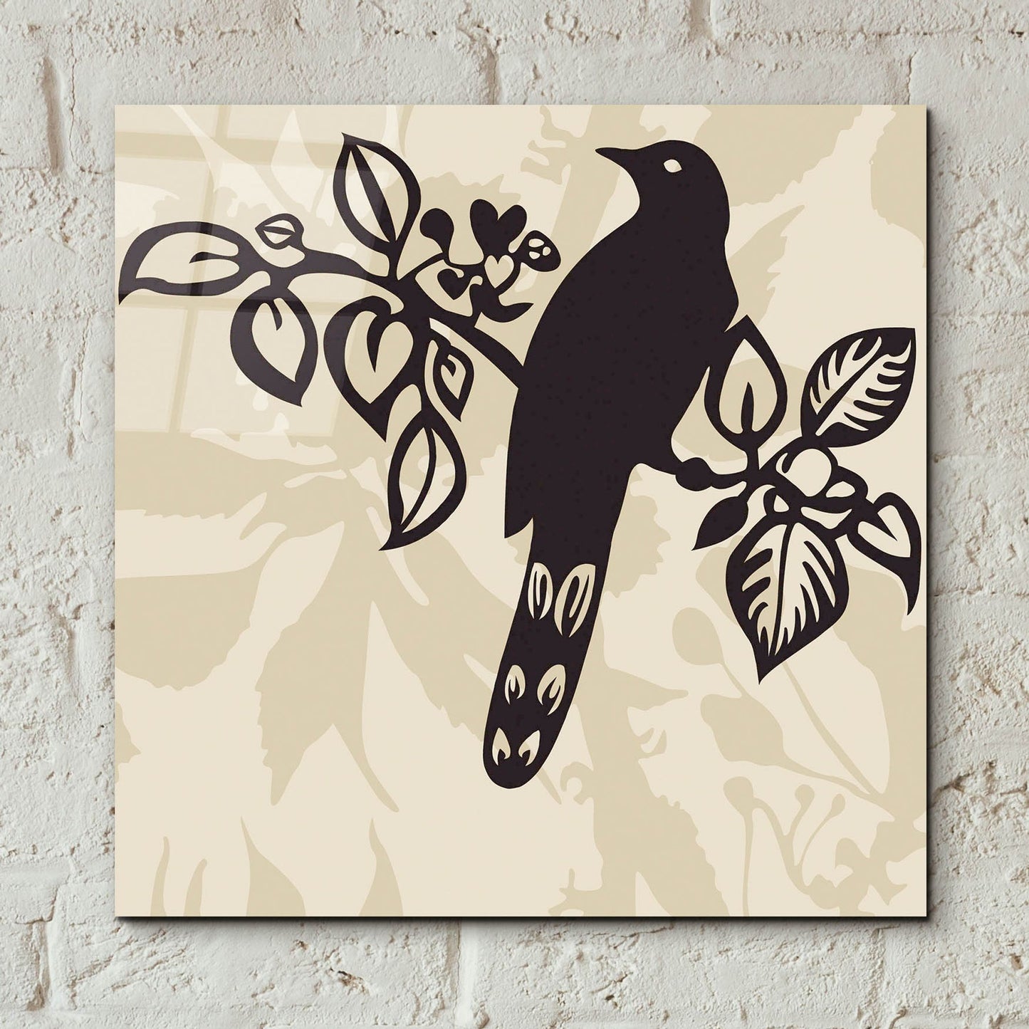 Epic Art ' Song Bird 1' by Incado, Acrylic Glass Wall Art,12x12