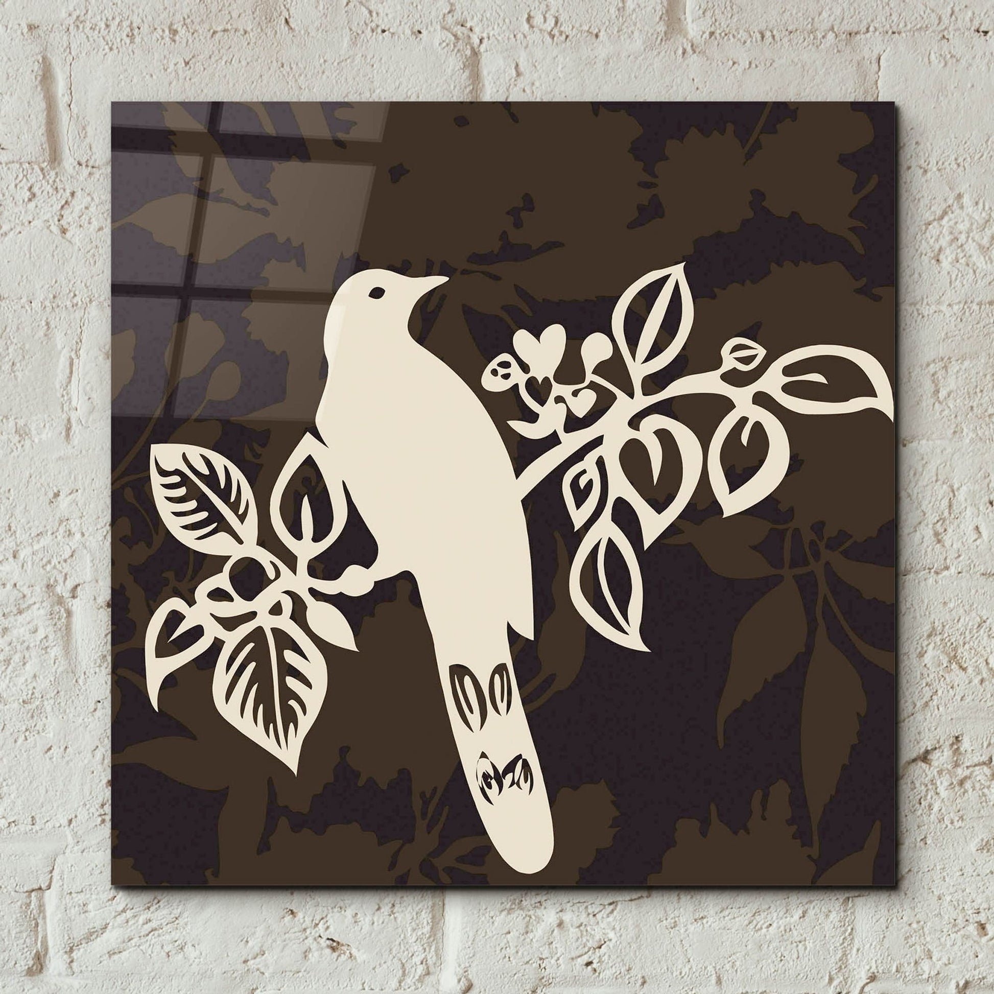 Epic Art ' Song Bird 2' by Incado, Acrylic Glass Wall Art,12x12