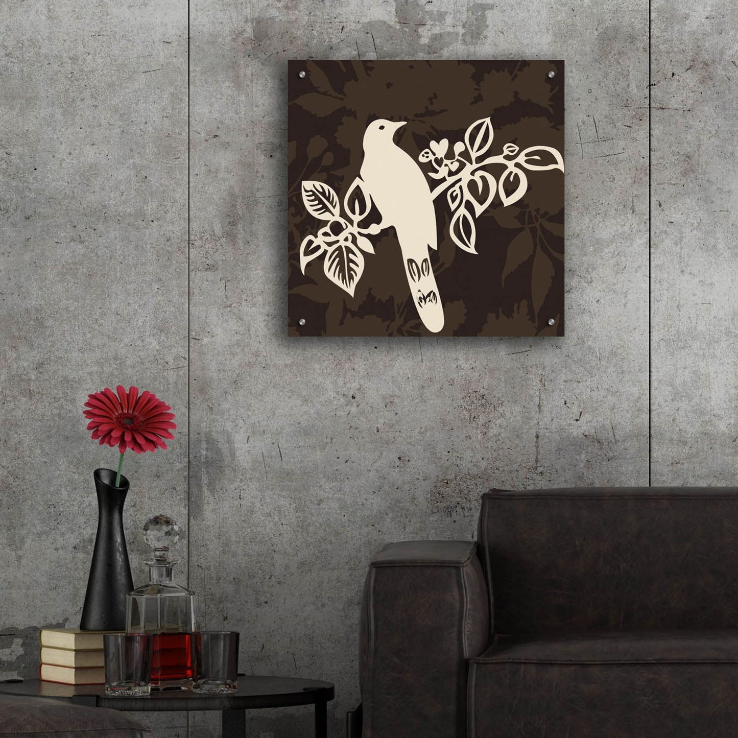 Epic Art ' Song Bird 2' by Incado, Acrylic Glass Wall Art,24x24