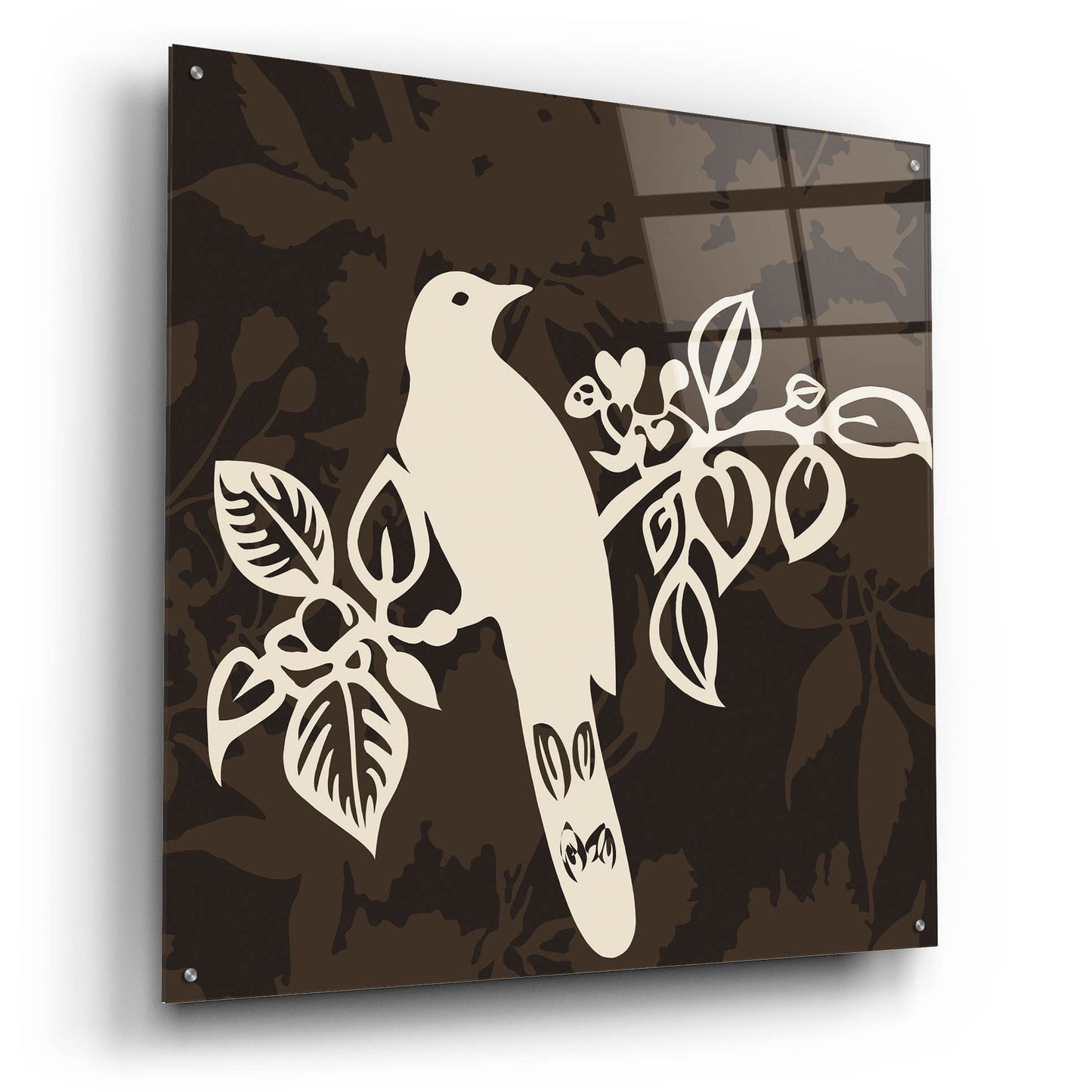 Epic Art ' Song Bird 2' by Incado, Acrylic Glass Wall Art,36x36