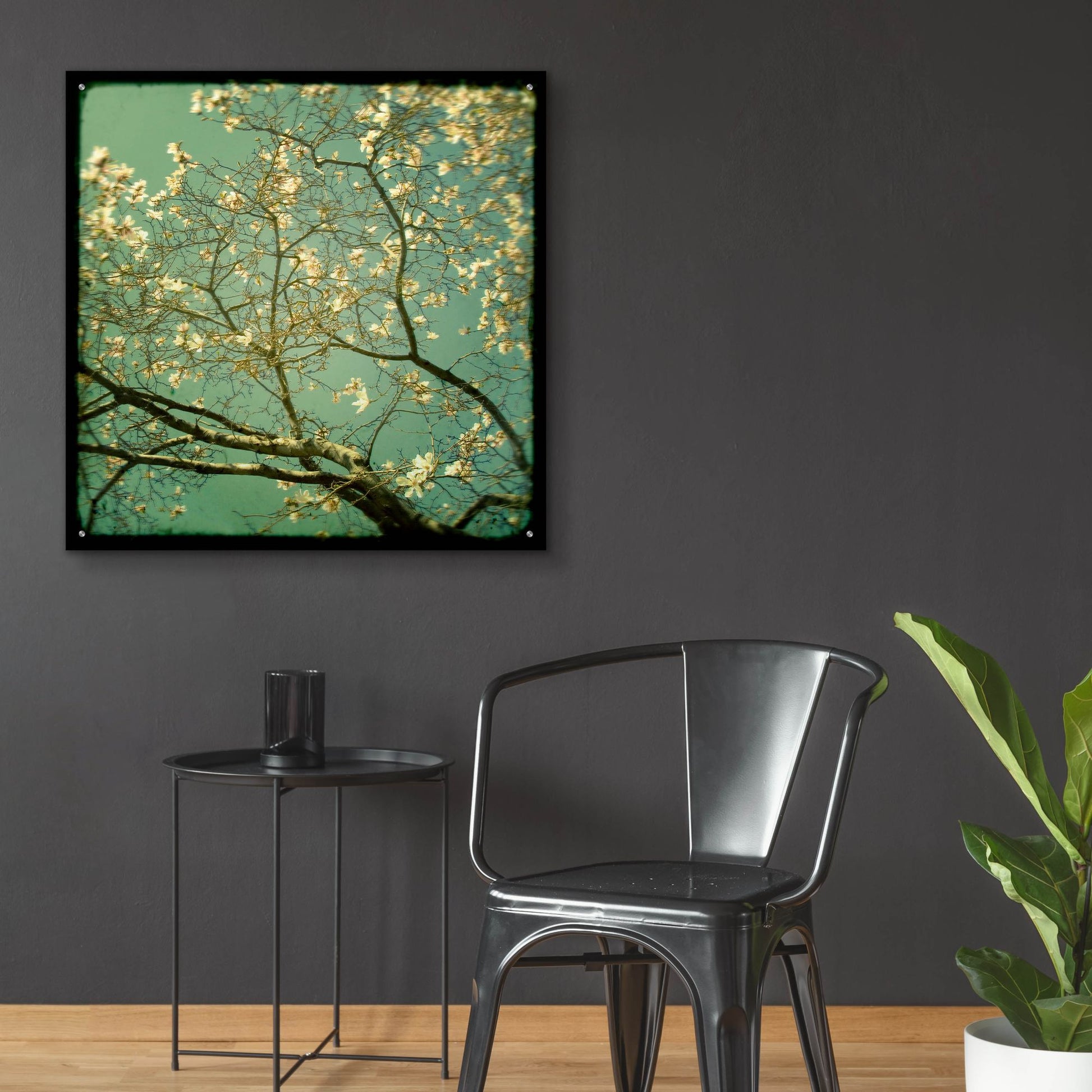 Epic Art ' Reach' by Irene Suchocki, Acrylic Glass Wall Art,36x36
