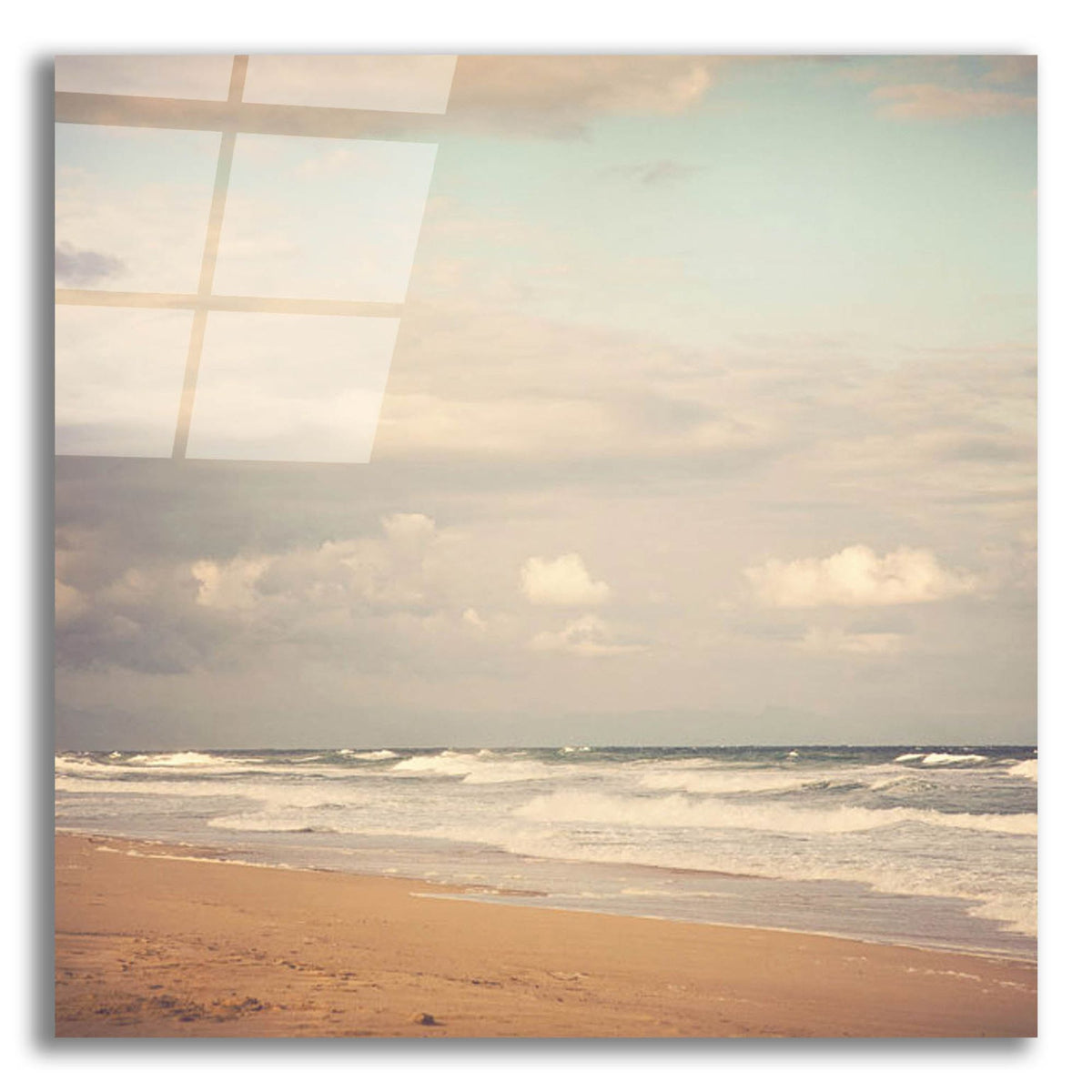 Epic Art ' Memories of the Beach' by Irene Suchocki, Acrylic Glass Wall Art