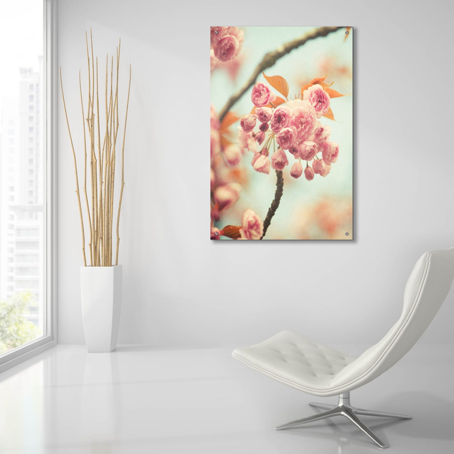 Epic Art ' Waiting For Spring' by Irene Suchocki, Acrylic Glass Wall Art,24x36