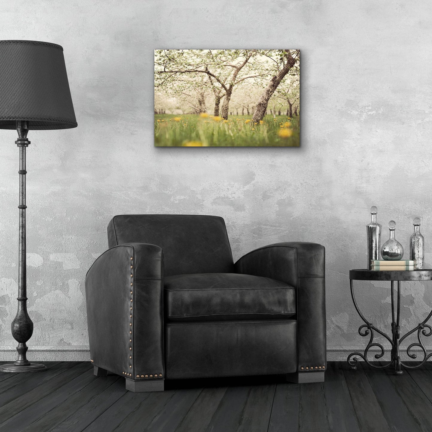 Epic Art ' Quiet Orchard' by Irene Suchocki, Acrylic Glass Wall Art,24x16