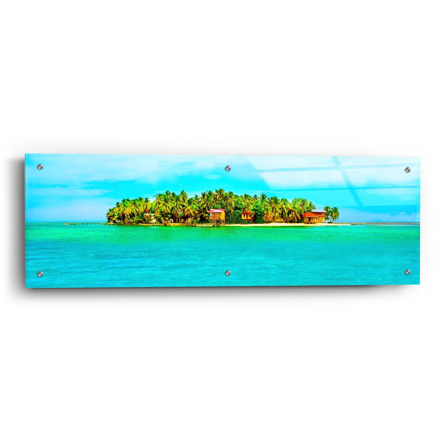 Epic Art ' Hideaway' by Jack Reed, Acrylic Glass Wall Art,36x12