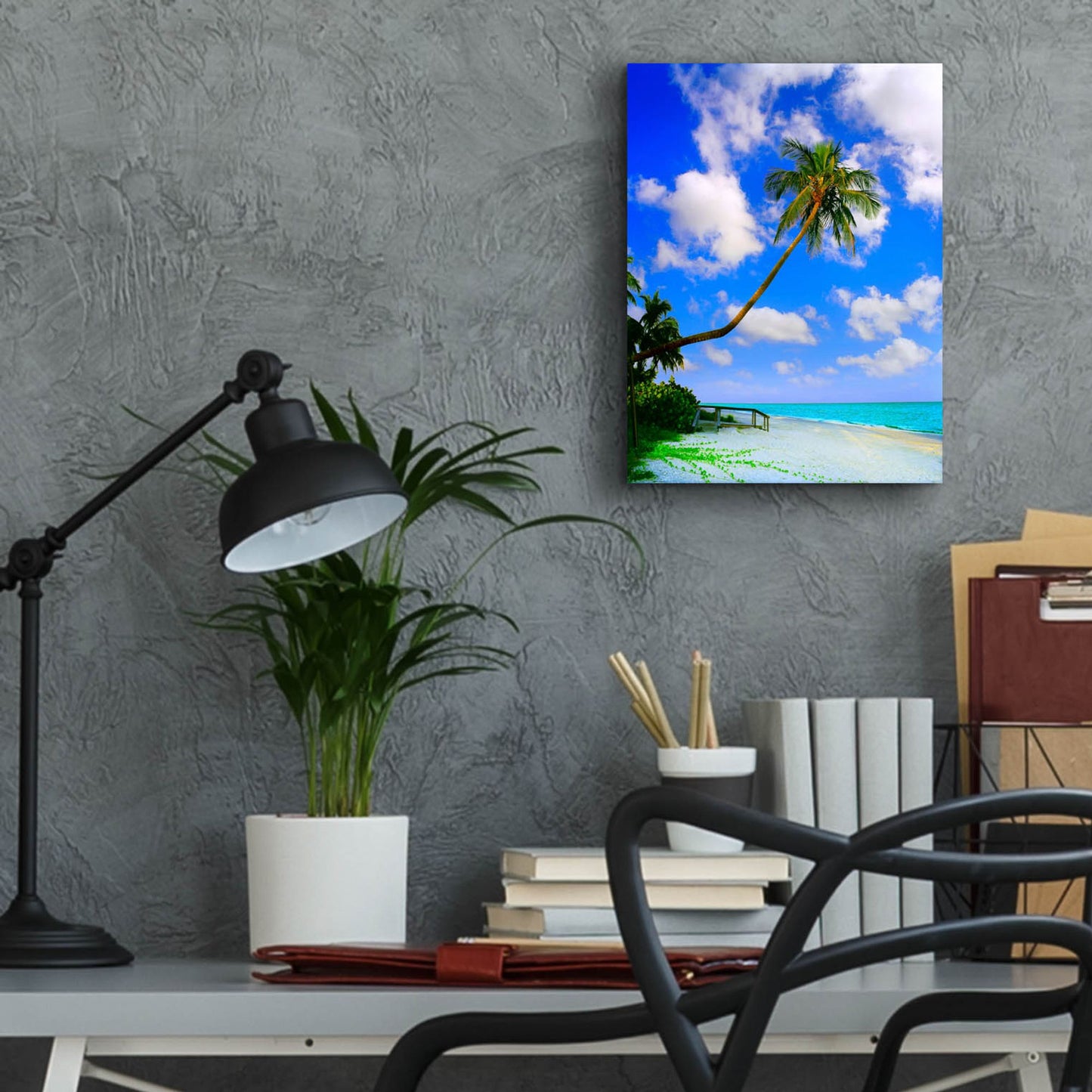 Epic Art ' Sanibel Island' by Jack Reed, Acrylic Glass Wall Art,12x16