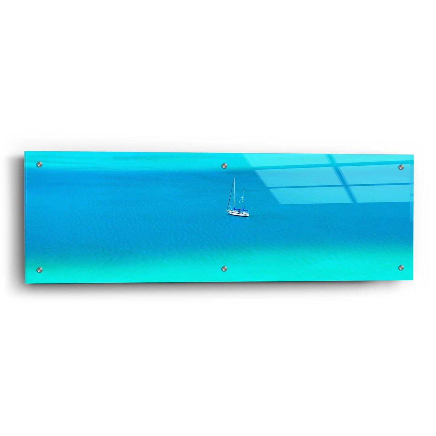 Epic Art ' Taking The Day Off' by Jack Reed, Acrylic Glass Wall Art,36x12