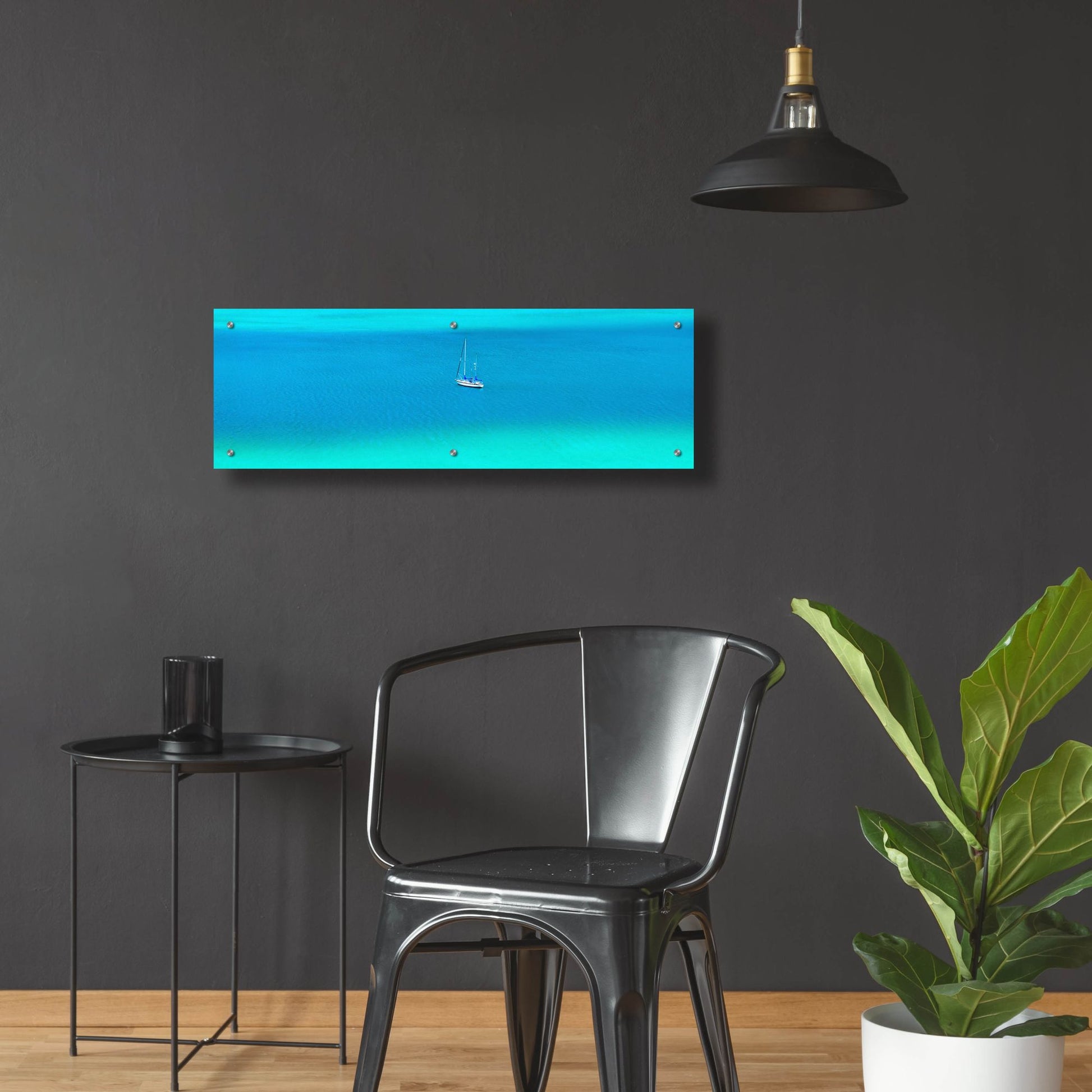 Epic Art ' Taking The Day Off' by Jack Reed, Acrylic Glass Wall Art,36x12