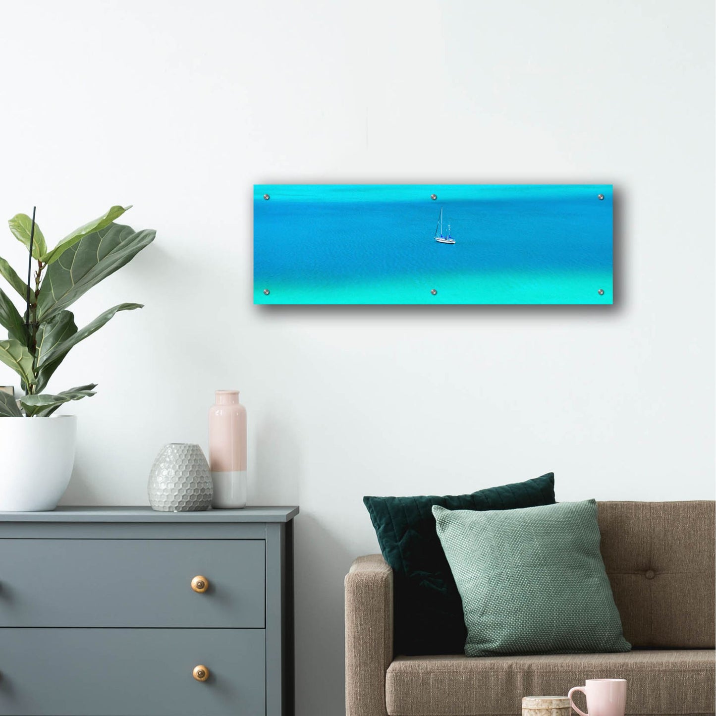 Epic Art ' Taking The Day Off' by Jack Reed, Acrylic Glass Wall Art,36x12