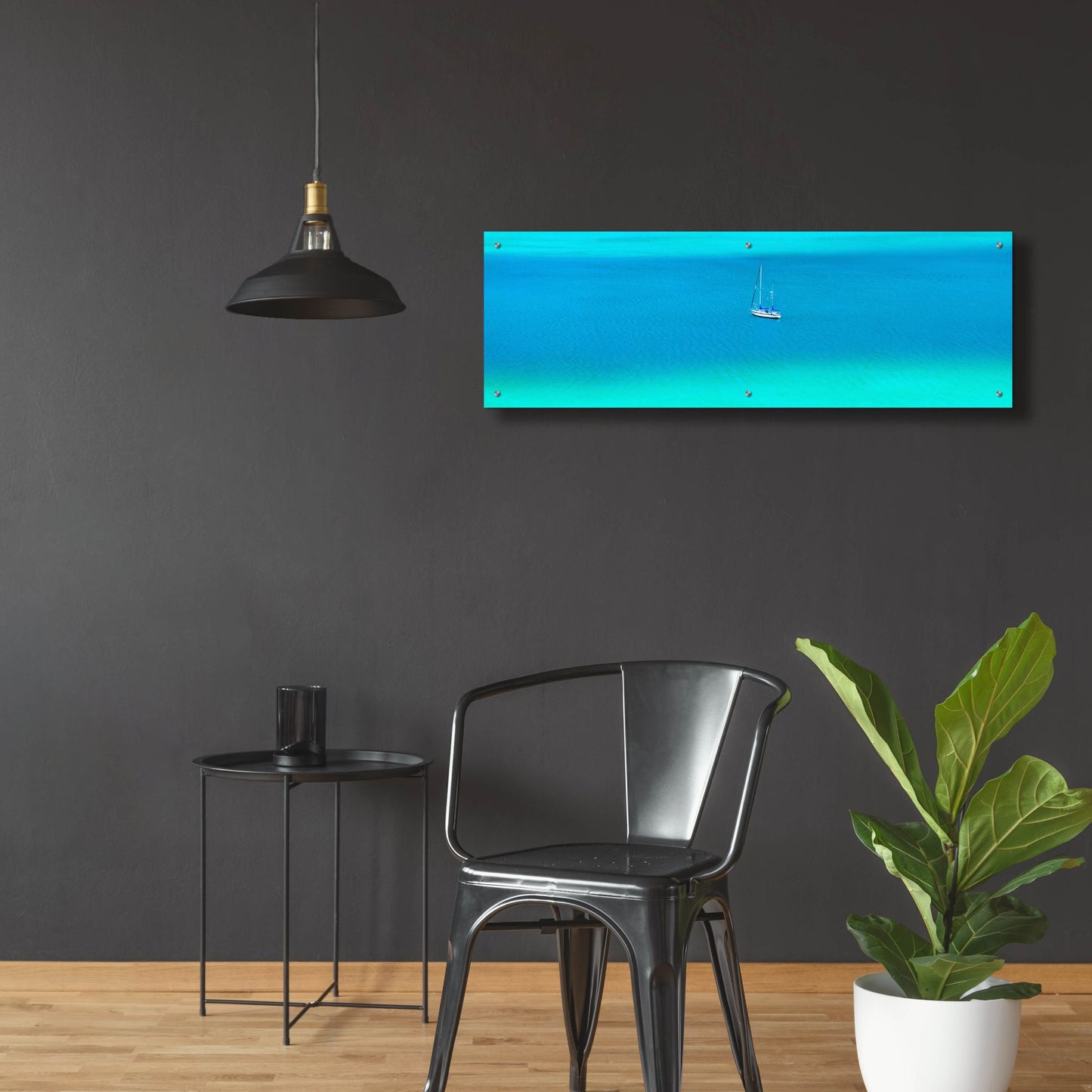 Epic Art ' Taking The Day Off' by Jack Reed, Acrylic Glass Wall Art,48x16