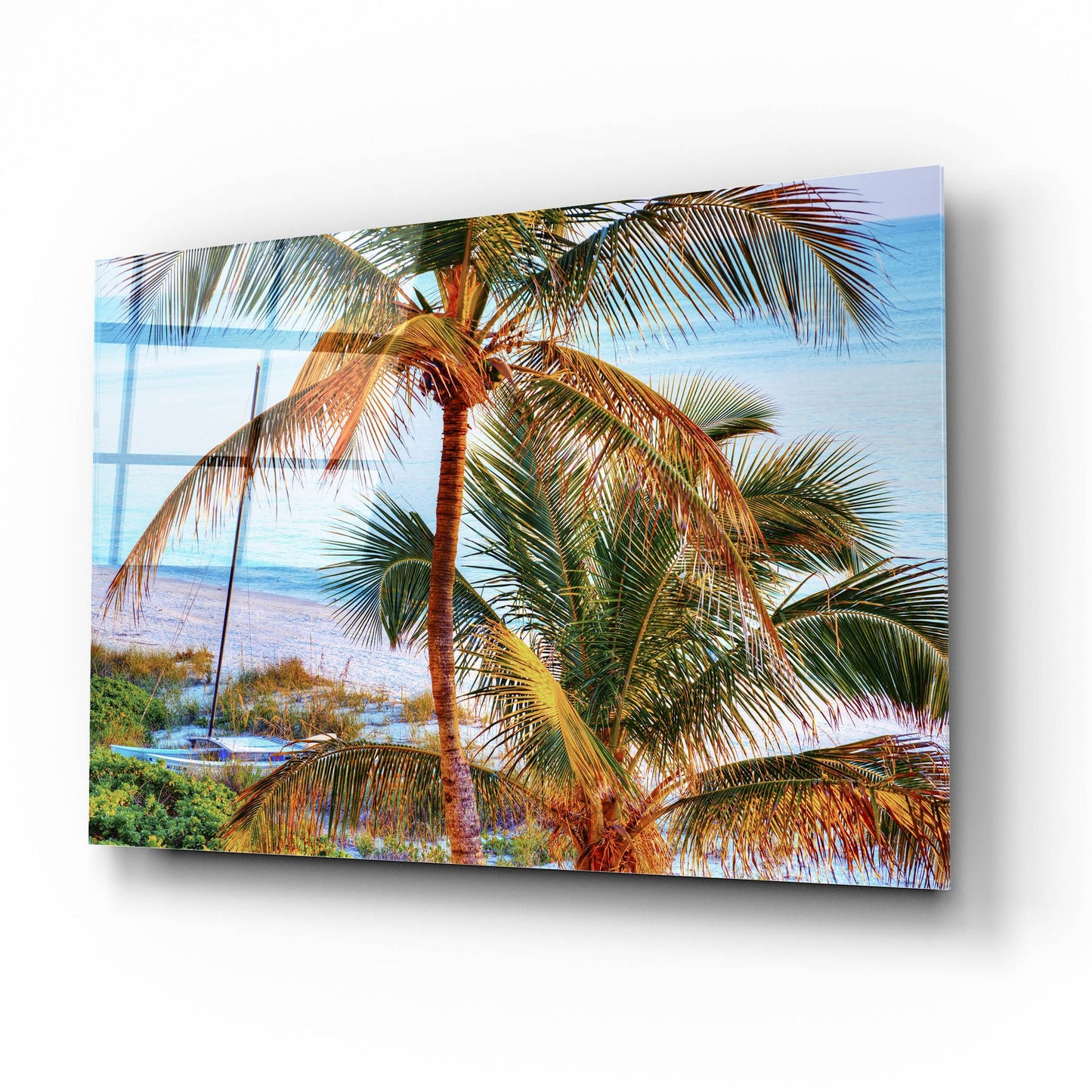 Epic Art ' Colors of Florida' by Jack Reed, Acrylic Glass Wall Art,16x12