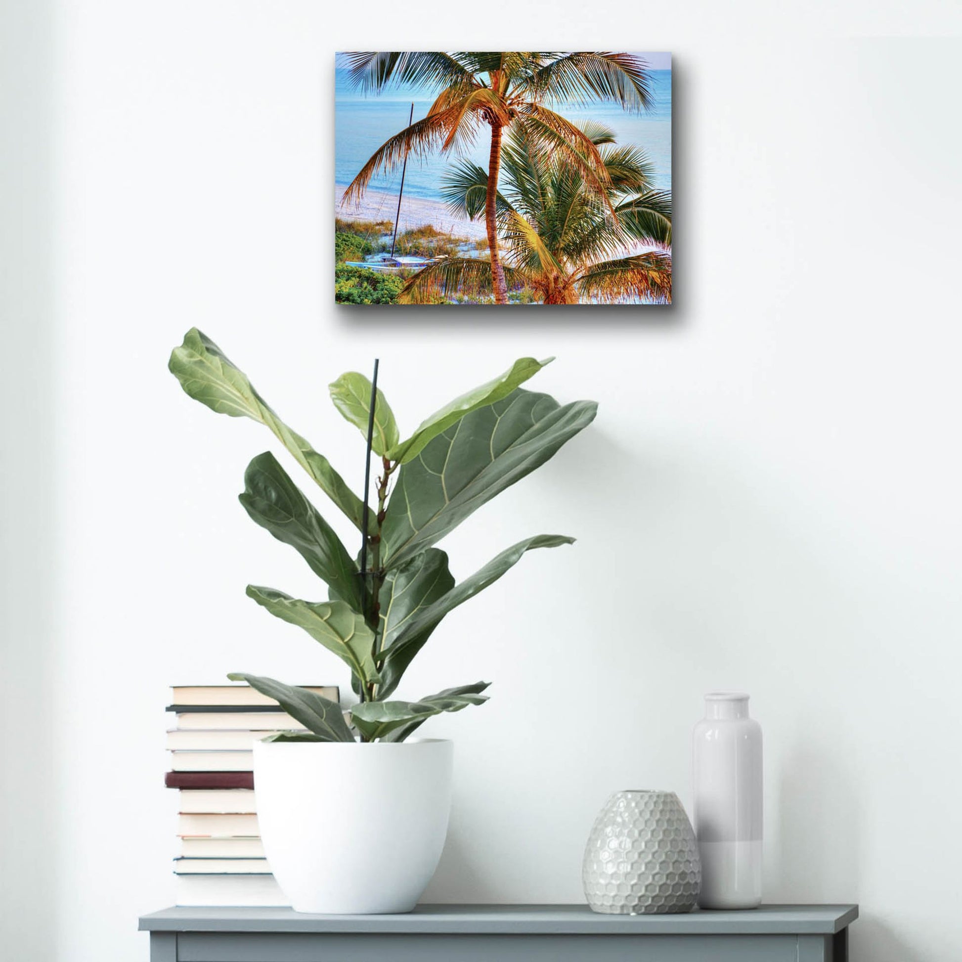 Epic Art ' Colors of Florida' by Jack Reed, Acrylic Glass Wall Art,16x12