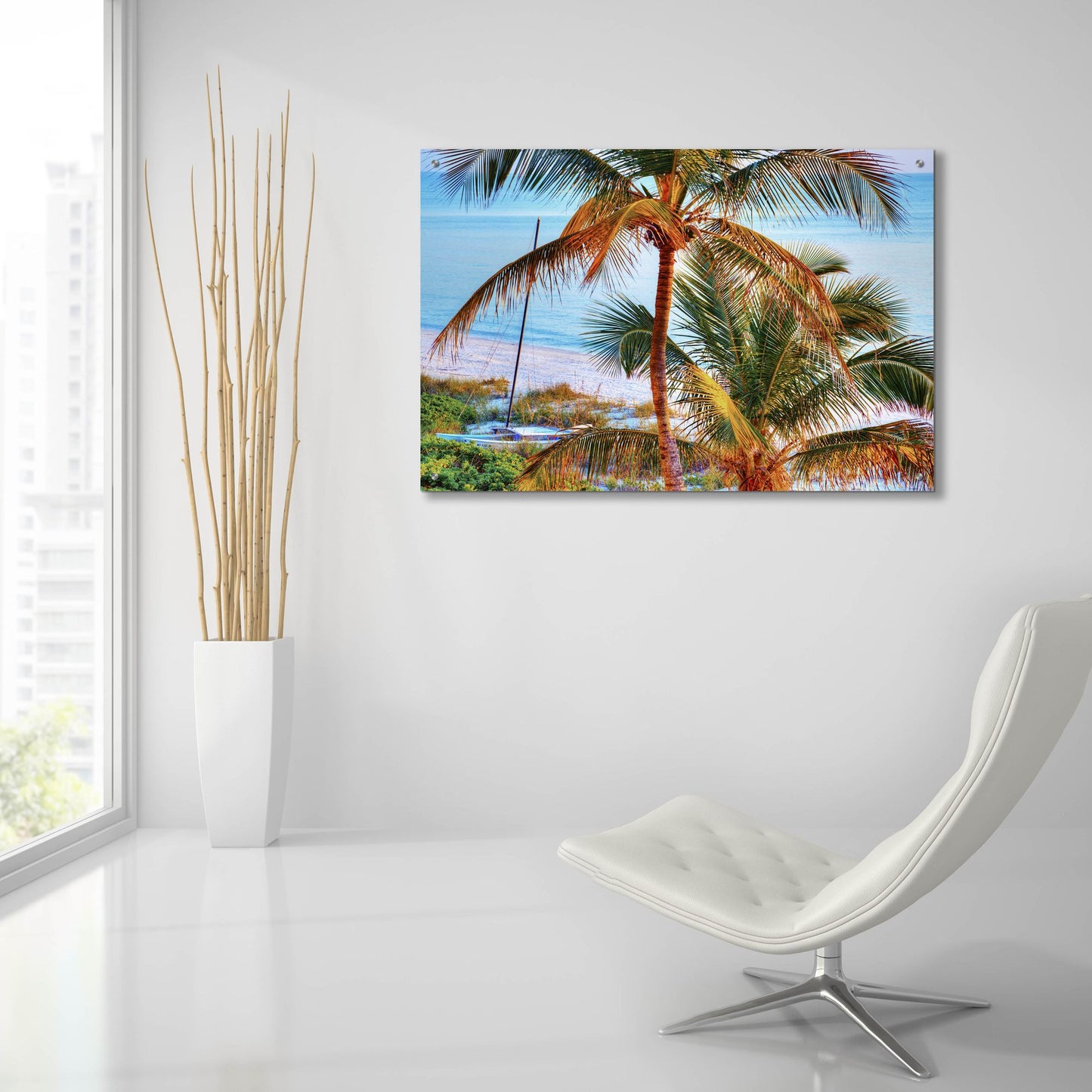 Epic Art ' Colors of Florida' by Jack Reed, Acrylic Glass Wall Art,36x24