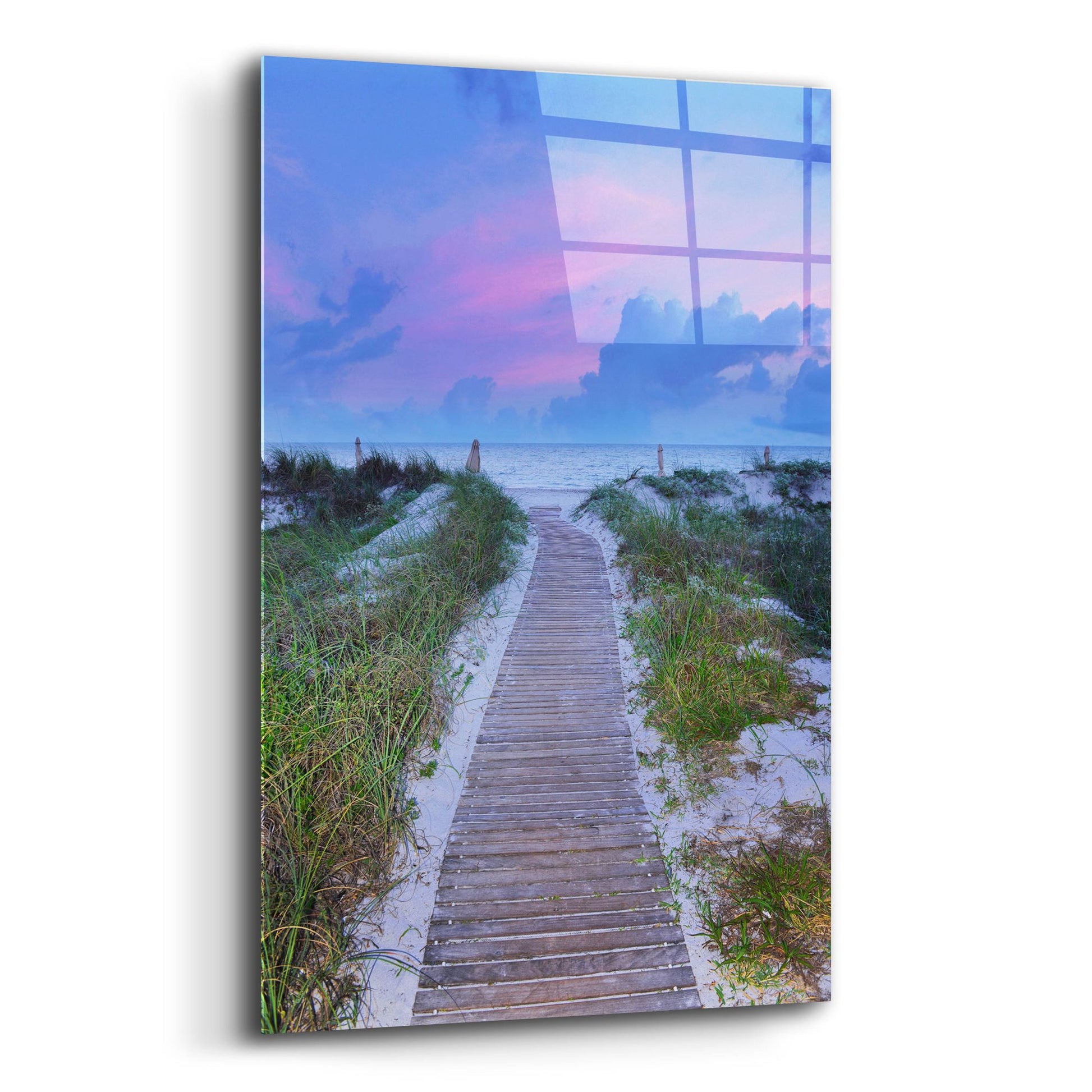 Epic Art ' Sunrise Walk' by Jack Reed, Acrylic Glass Wall Art,12x16