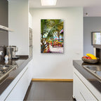 Epic Art ' Happy Day' by Jack Reed, Acrylic Glass Wall Art,24x36
