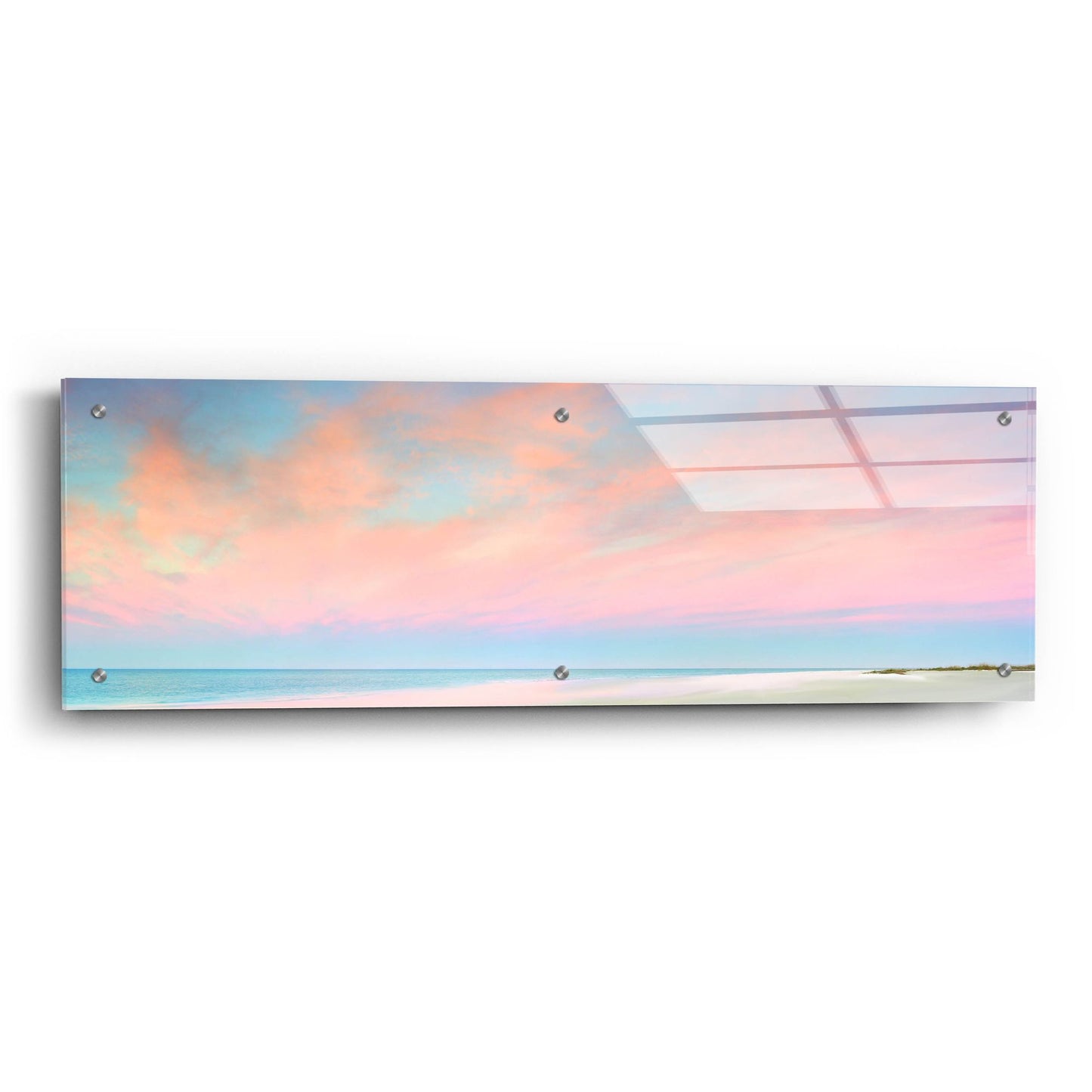 Epic Art ' Captiva' by Jack Reed, Acrylic Glass Wall Art,36x12