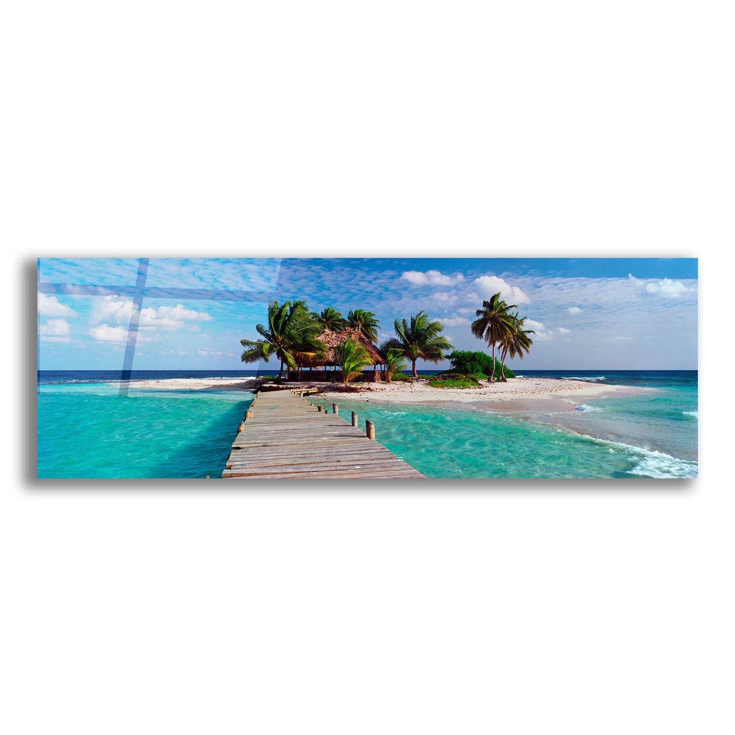 Epic Art ' Island Life' by Jack Reed, Acrylic Glass Wall Art