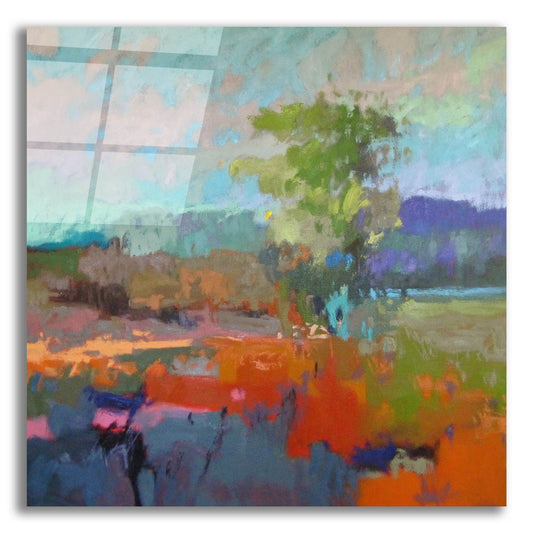 Epic Art ' Colorfield XII' by Jane Schmidt, Acrylic Glass Wall Art