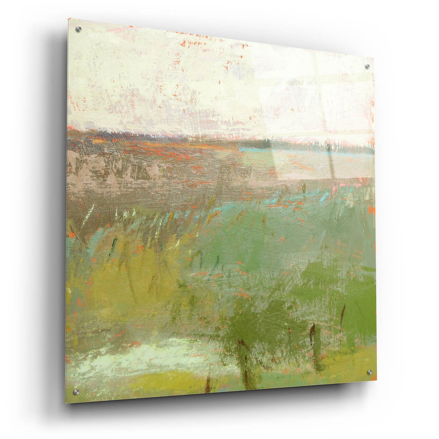 Epic Art ' Landscape II' by Jane Schmidt, Acrylic Glass Wall Art,36x36