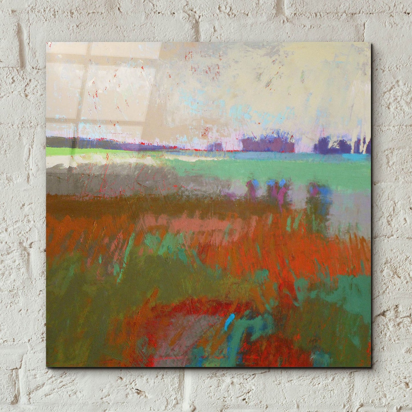 Epic Art ' Panorama 2' by Jane Schmidt, Acrylic Glass Wall Art,12x12