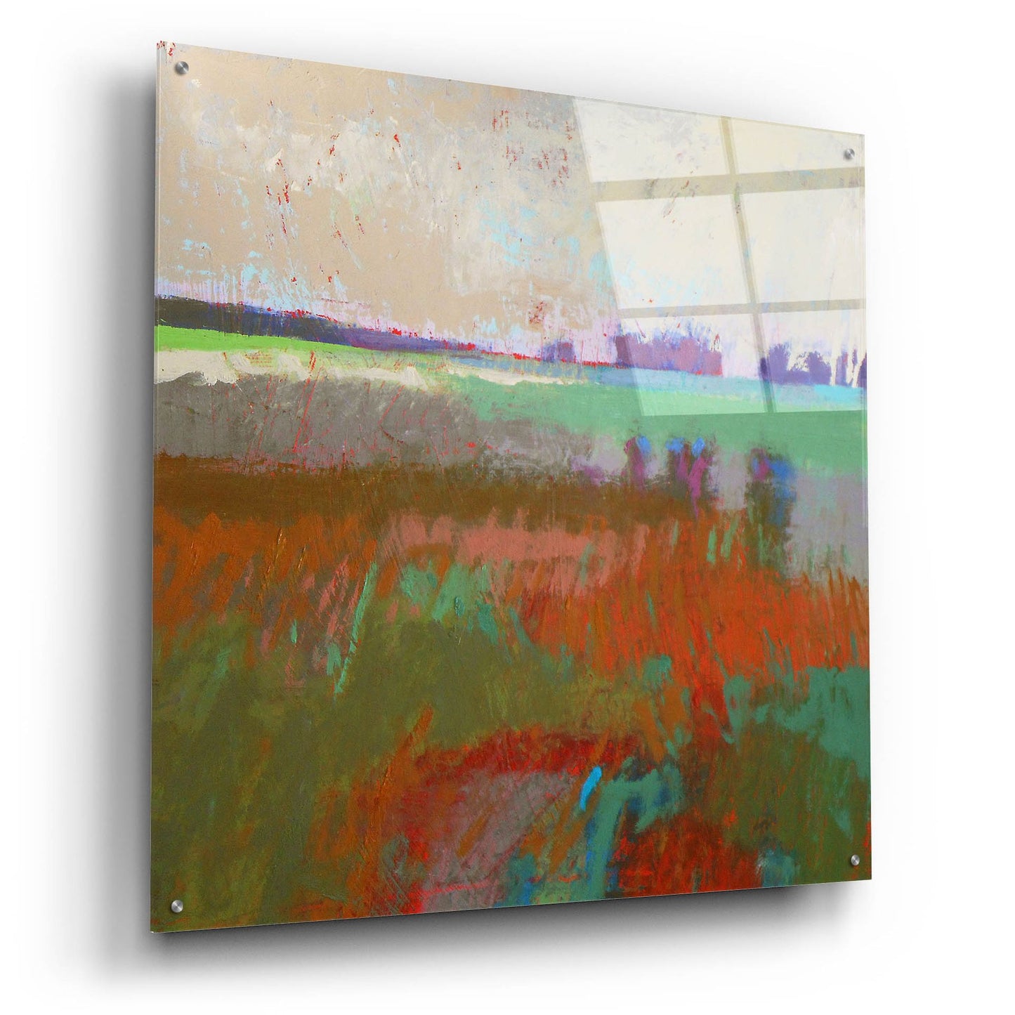 Epic Art ' Panorama 2' by Jane Schmidt, Acrylic Glass Wall Art,36x36