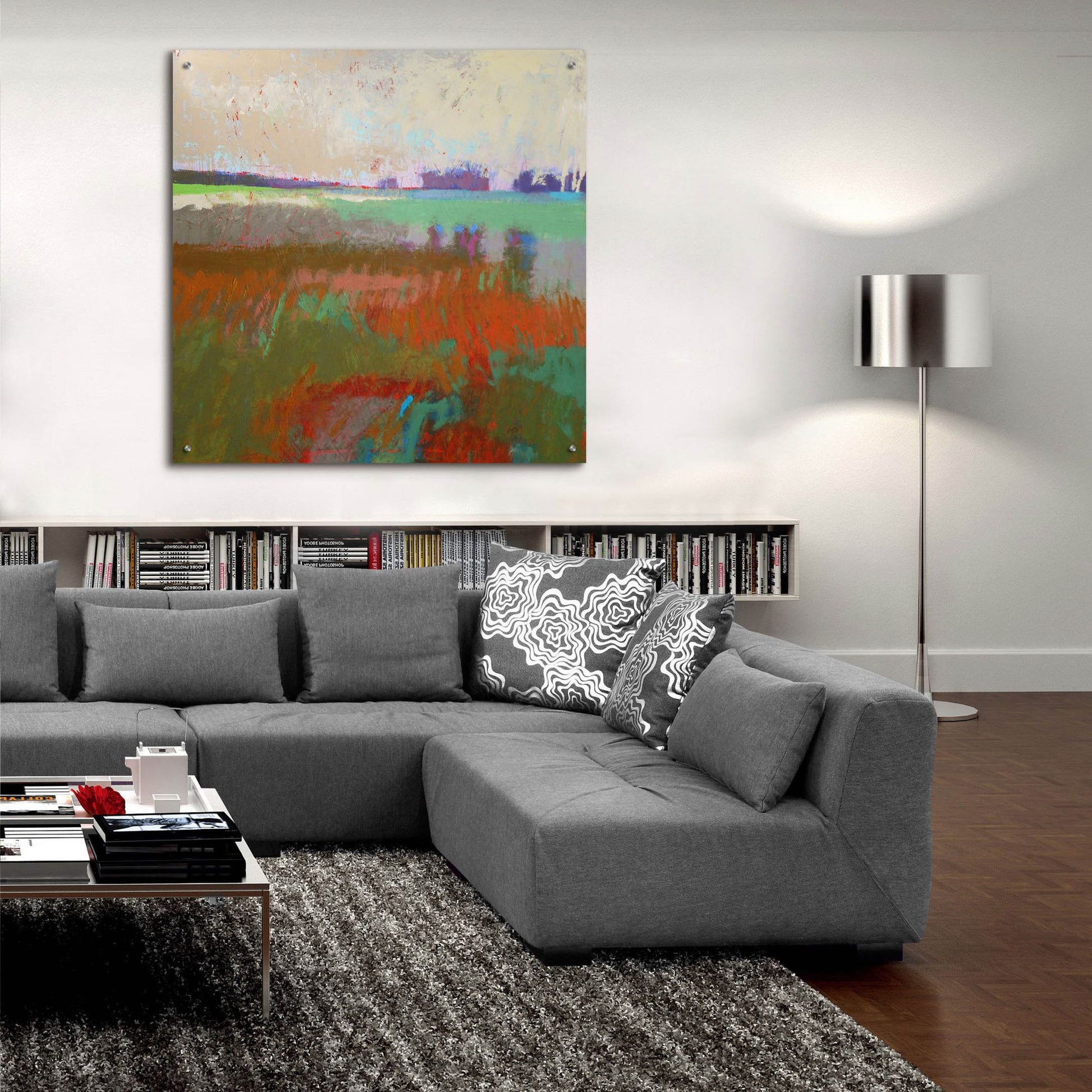 Epic Art ' Panorama 2' by Jane Schmidt, Acrylic Glass Wall Art,36x36