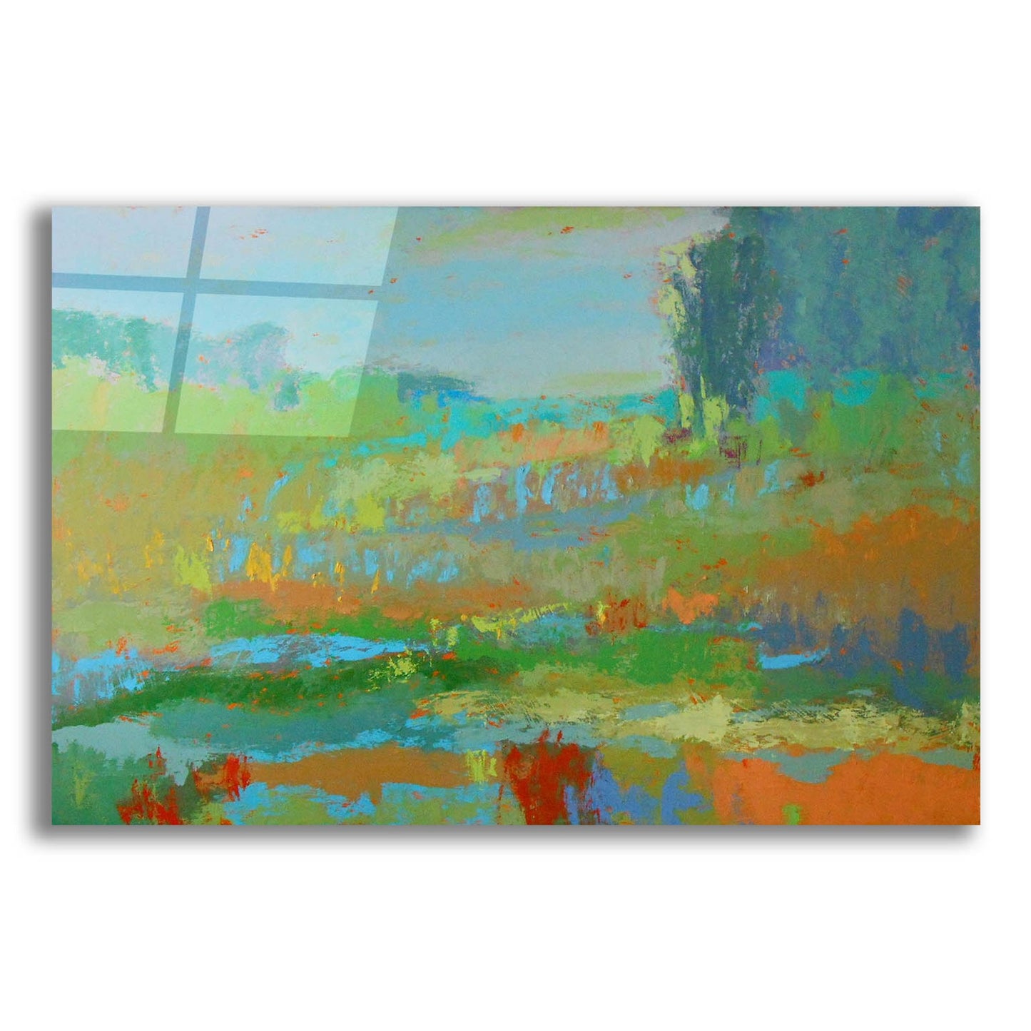 Epic Art ' Southern View II' by Jane Schmidt, Acrylic Glass Wall Art,24x16