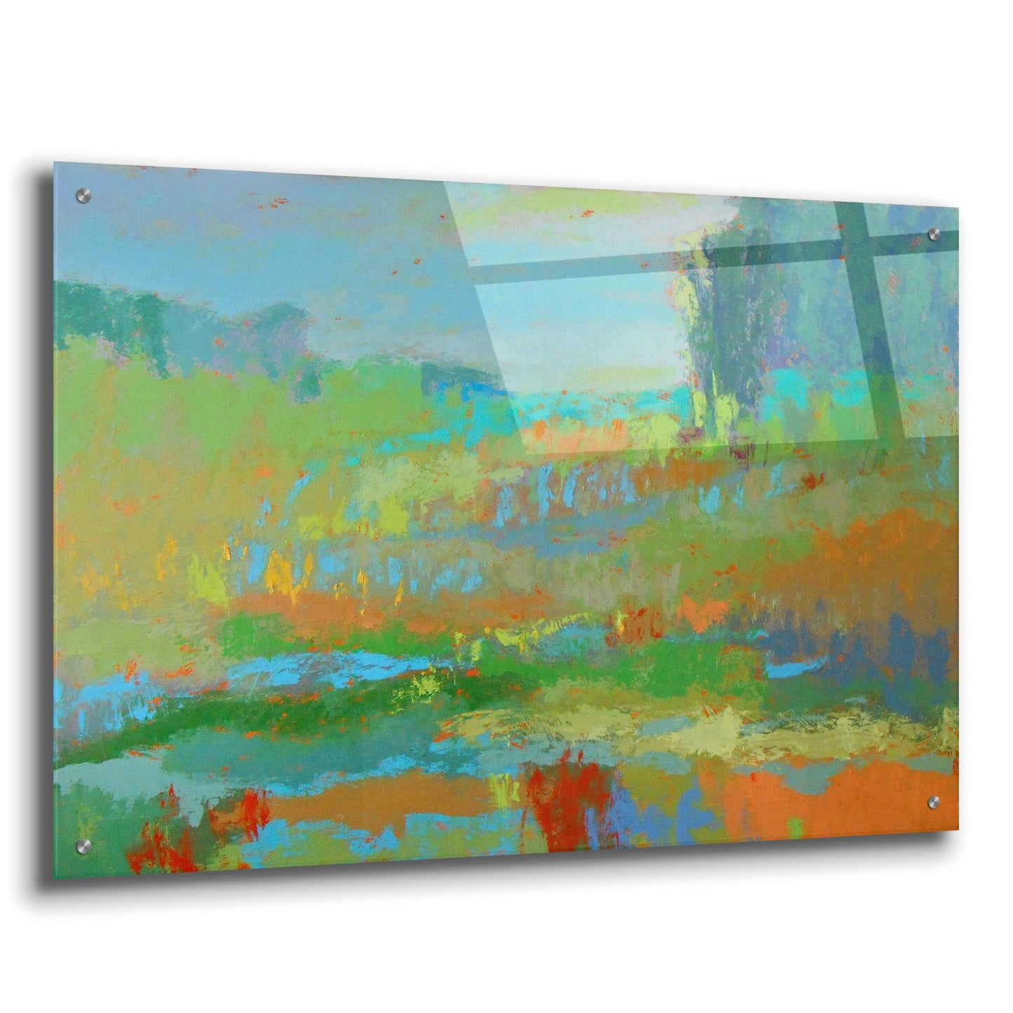 Epic Art ' Southern View II' by Jane Schmidt, Acrylic Glass Wall Art,36x24