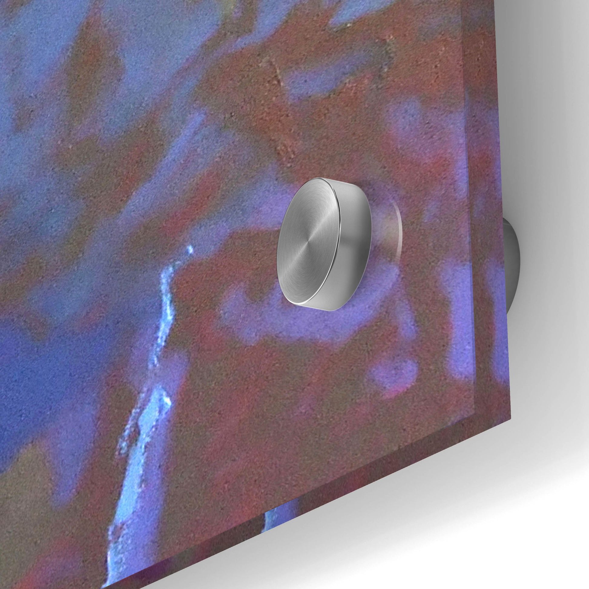 Epic Art ' Color Field 44' by Jane Schmidt, Acrylic Glass Wall Art,24x24