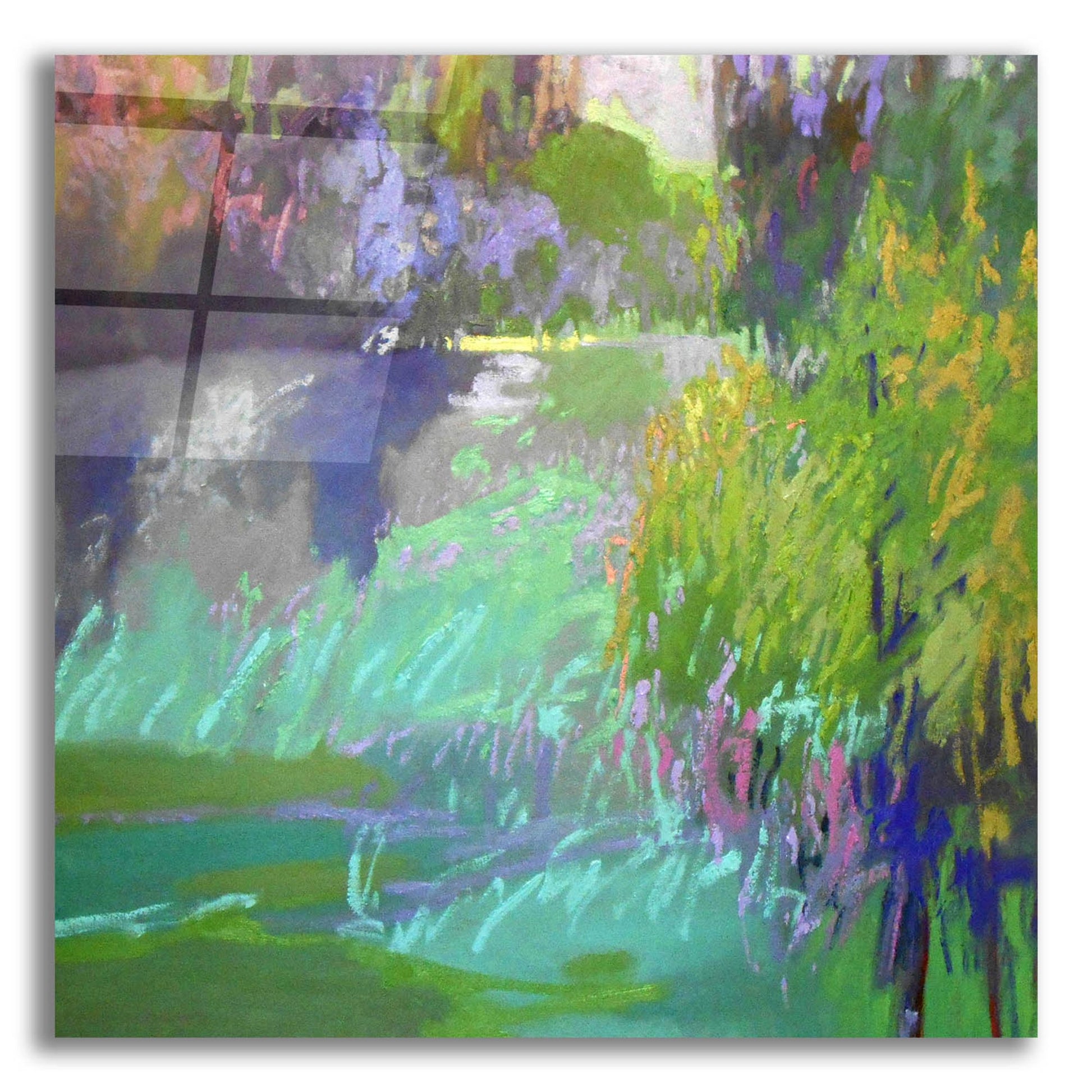 Epic Art ' Flowing Through' by Jane Schmidt, Acrylic Glass Wall Art